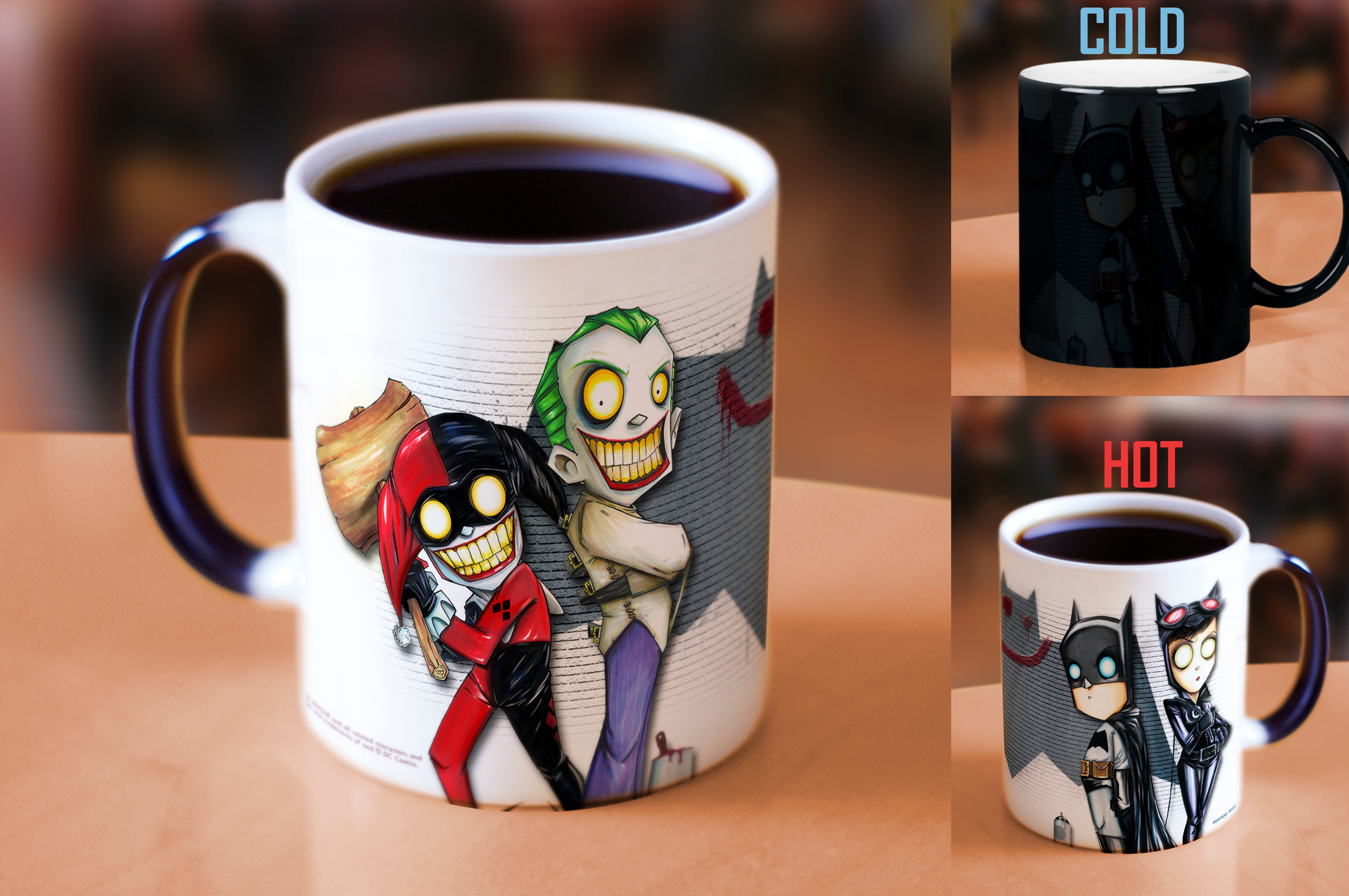 DC Comics (Justice League - Graffiti Batman) Morphing Mugs® Heat-Sensitive Mug MMUG024