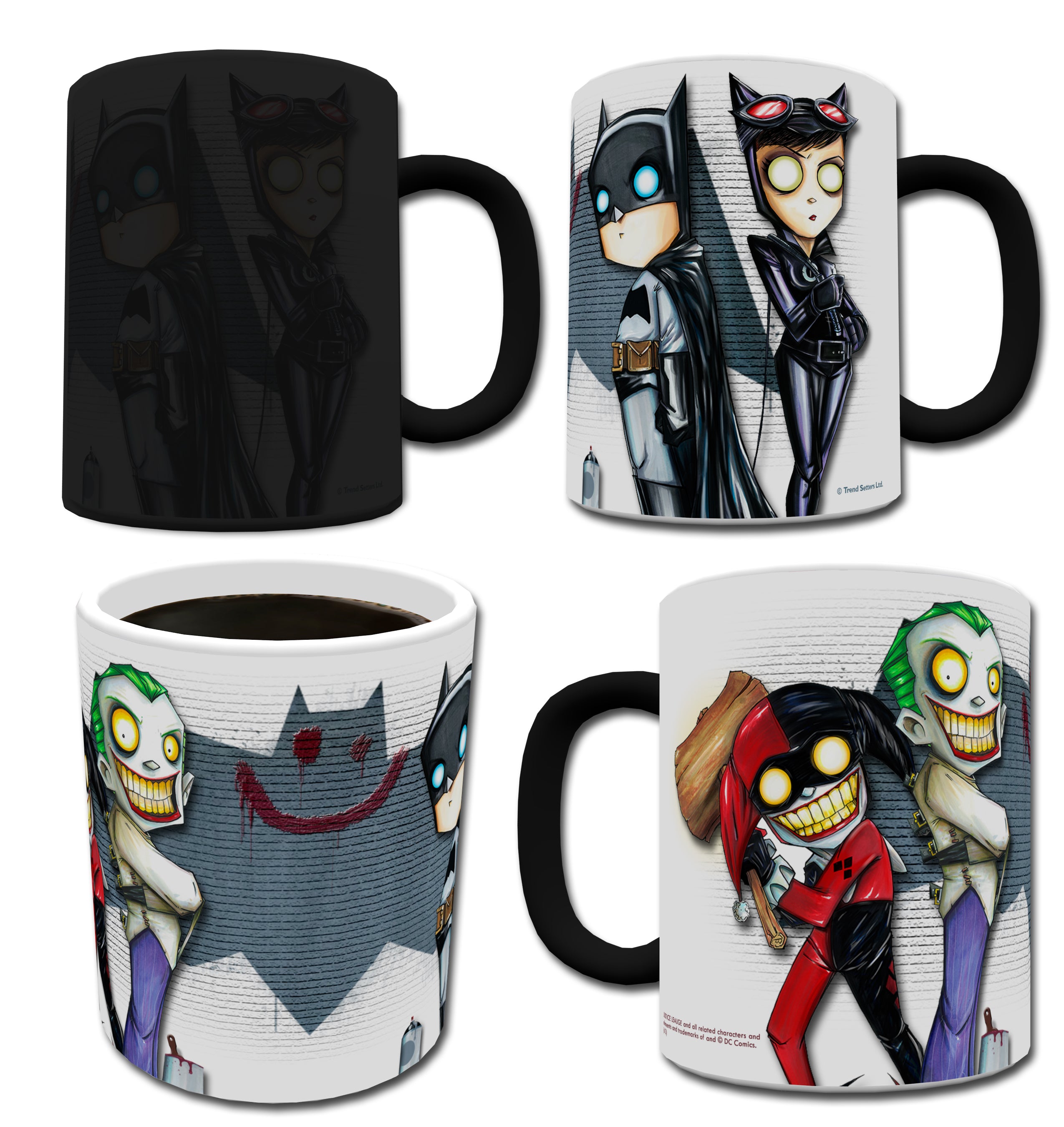 DC Comics (Justice League - Graffiti Batman) Morphing Mugs® Heat-Sensitive Mug MMUG024