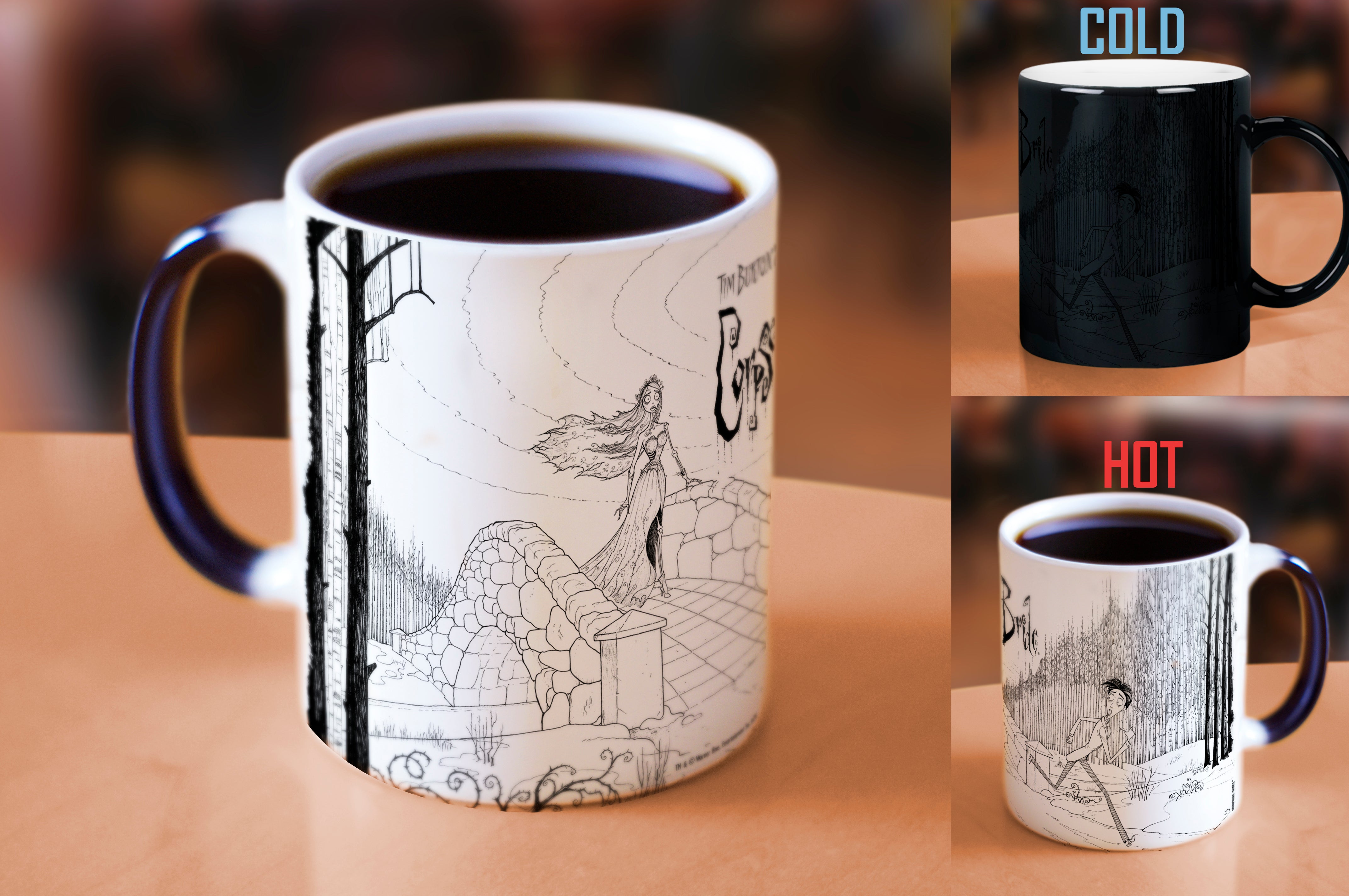 The Corpse Bride (Sketch) Morphing Mugs® Heat-Sensitive Mug MMUG027