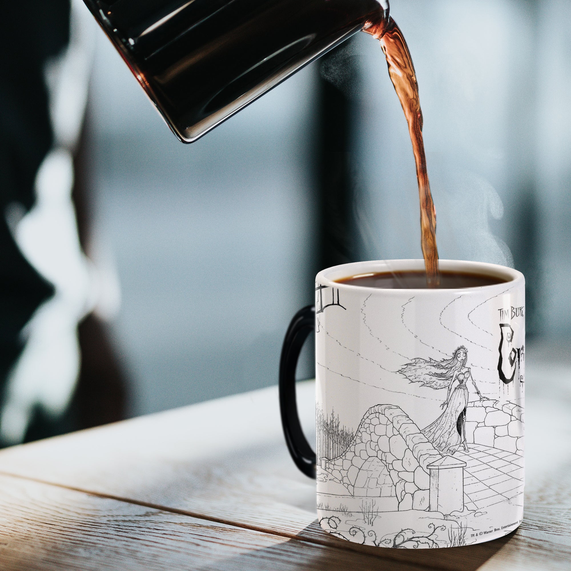 The Corpse Bride (Sketch) Morphing Mugs® Heat-Sensitive Mug MMUG027