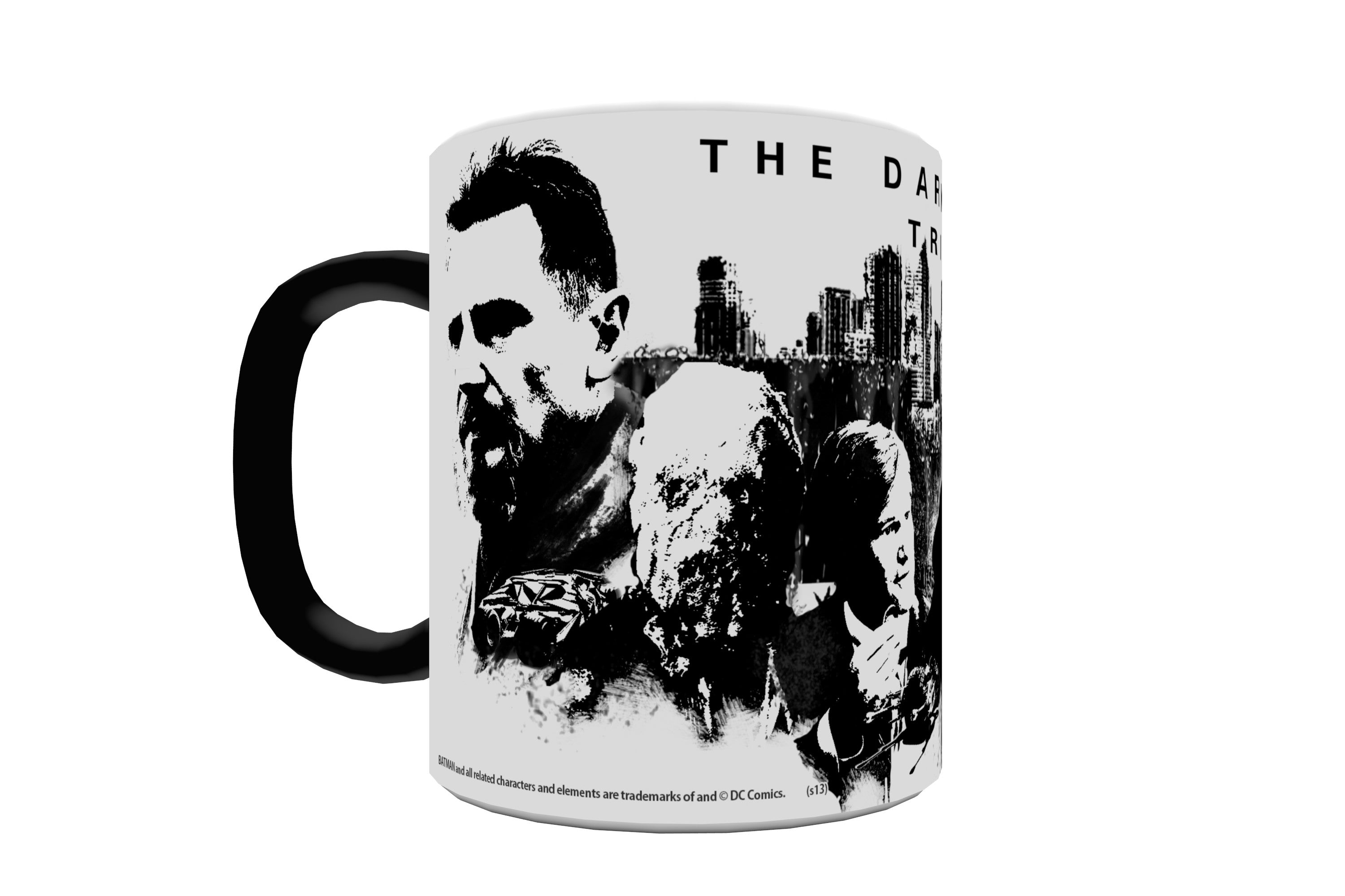 DC Comics (Batman: The Dark Knight Trilogy: Black and White) Morphing Mugs® Heat-Sensitive Mug MMUG028
