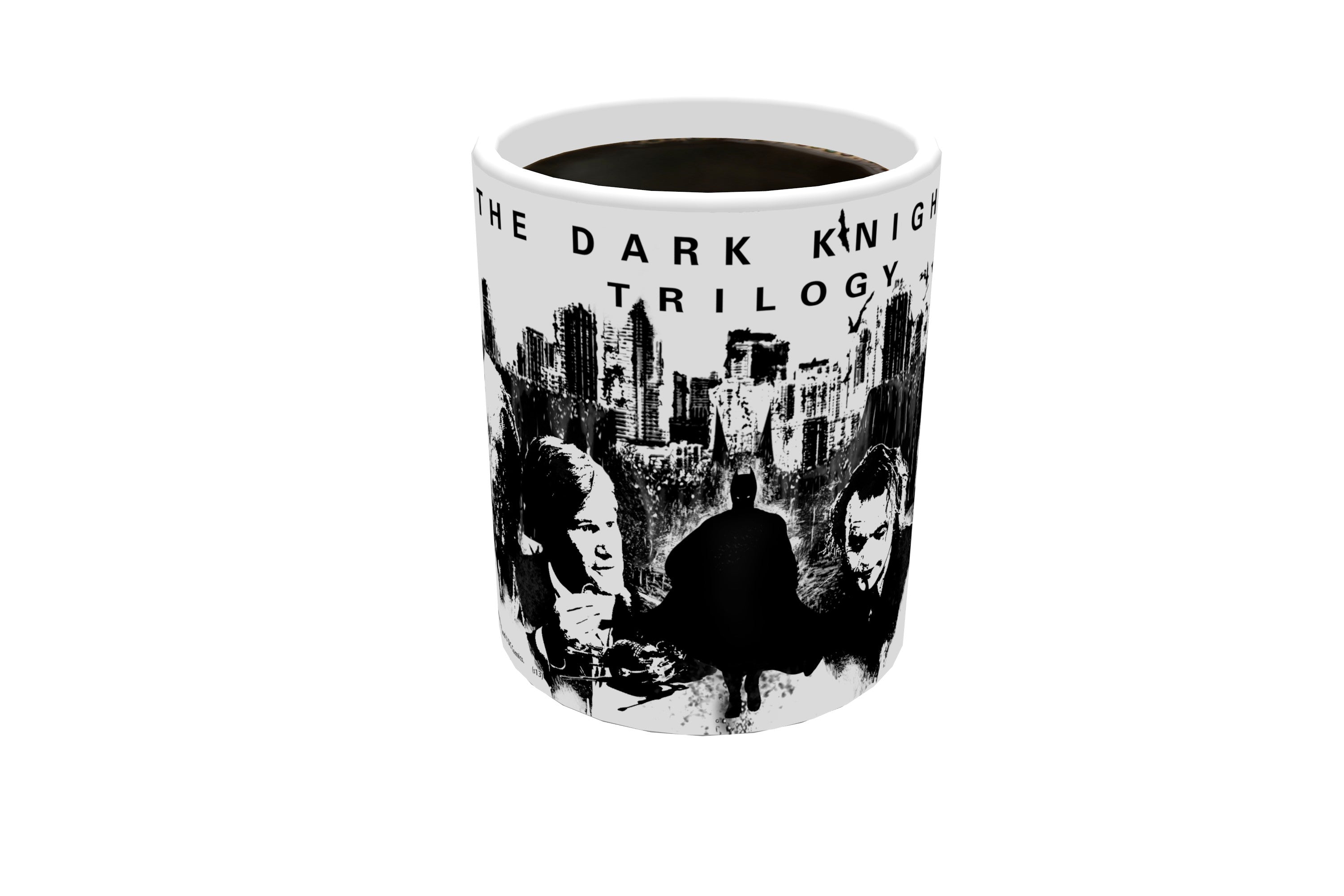 DC Comics (Batman: The Dark Knight Trilogy: Black and White) Morphing Mugs® Heat-Sensitive Mug MMUG028