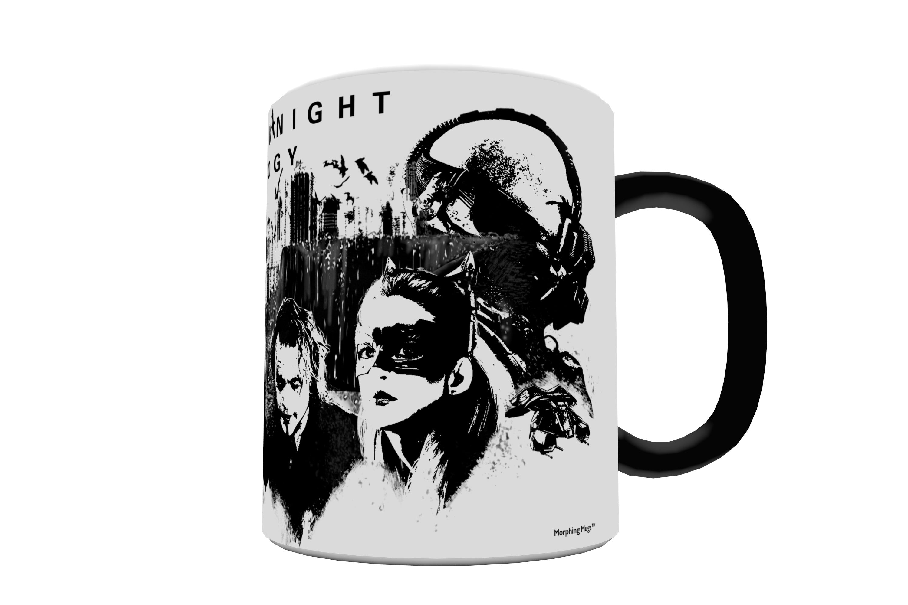 DC Comics (Batman: The Dark Knight Trilogy: Black and White) Morphing Mugs® Heat-Sensitive Mug MMUG028