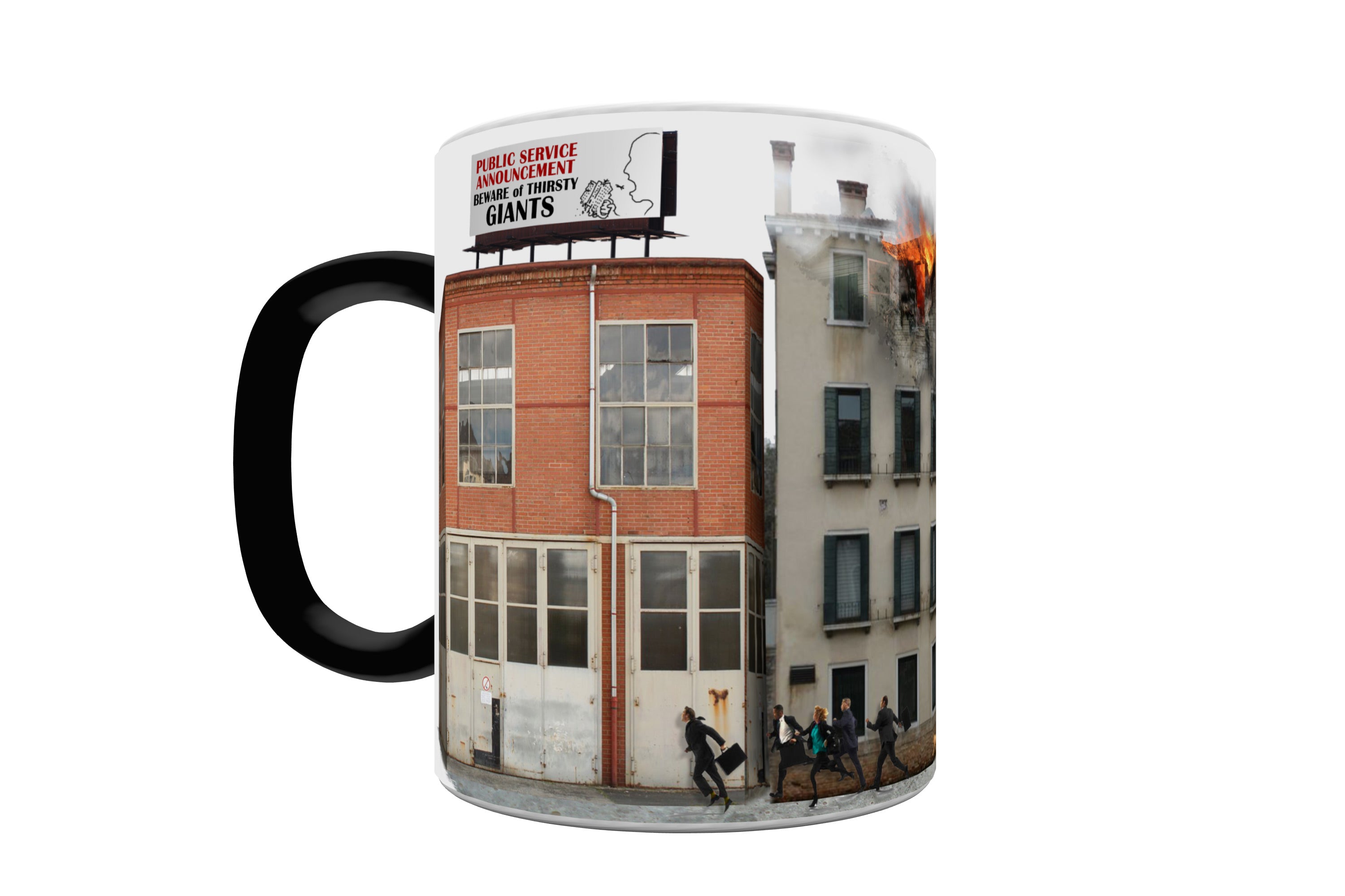 Trend Setters Original (Thirsty Giants City) Morphing Mugs® Heat-Sensitive Mug MMUG030