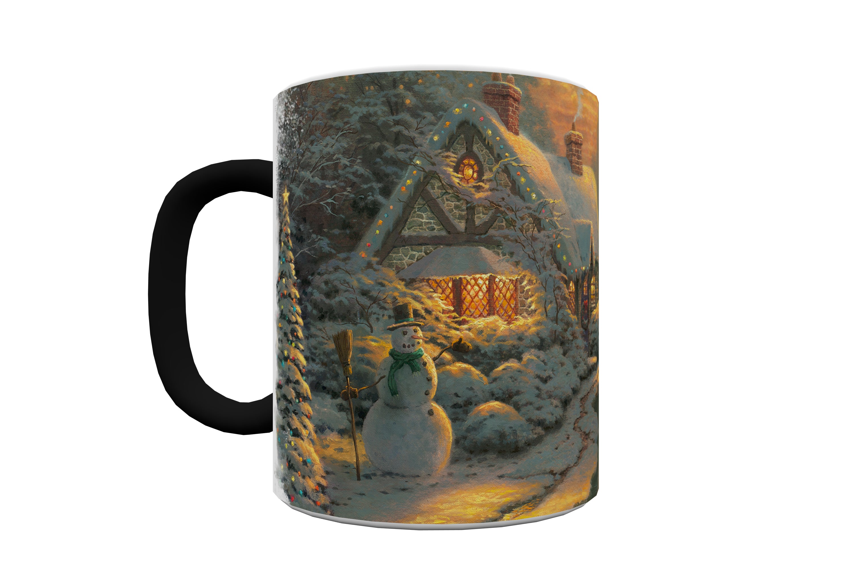 Thomas Kinkade Studios (Christmas Evening) Morphing Mugs® Heat-Sensitive Mug MMUG041