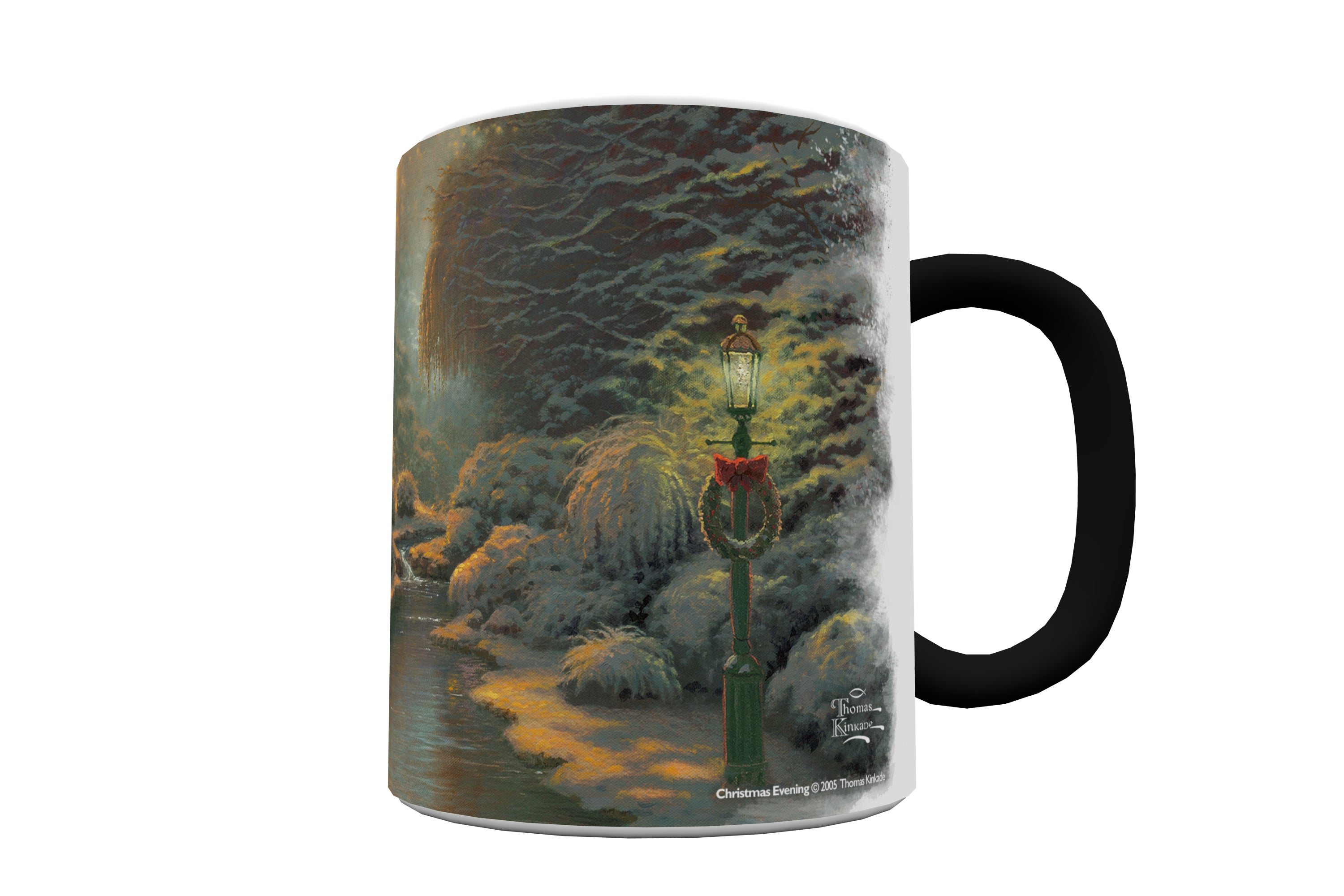 Thomas Kinkade Studios (Christmas Evening) Morphing Mugs® Heat-Sensitive Mug MMUG041