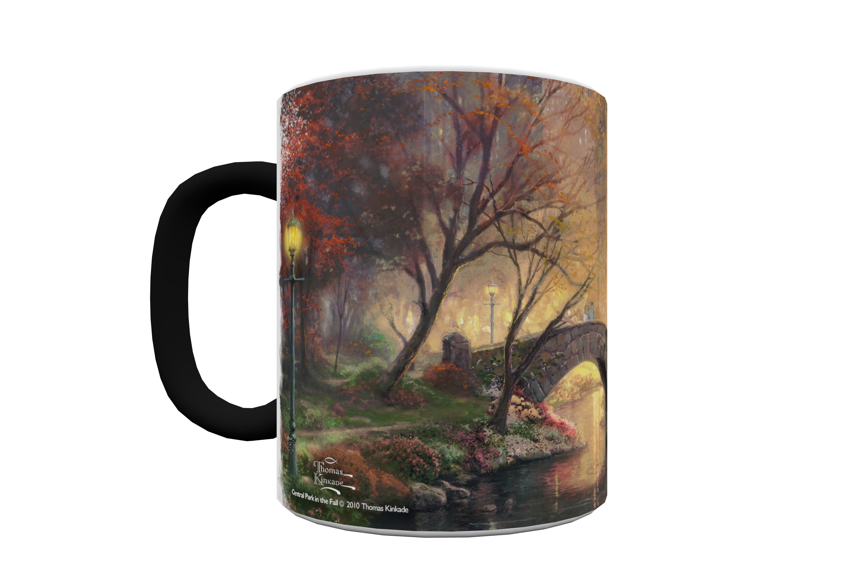 Thomas Kinkade Studios (Central Park in the Fall) Morphing Mugs® Heat-Sensitive Mug MMUG042
