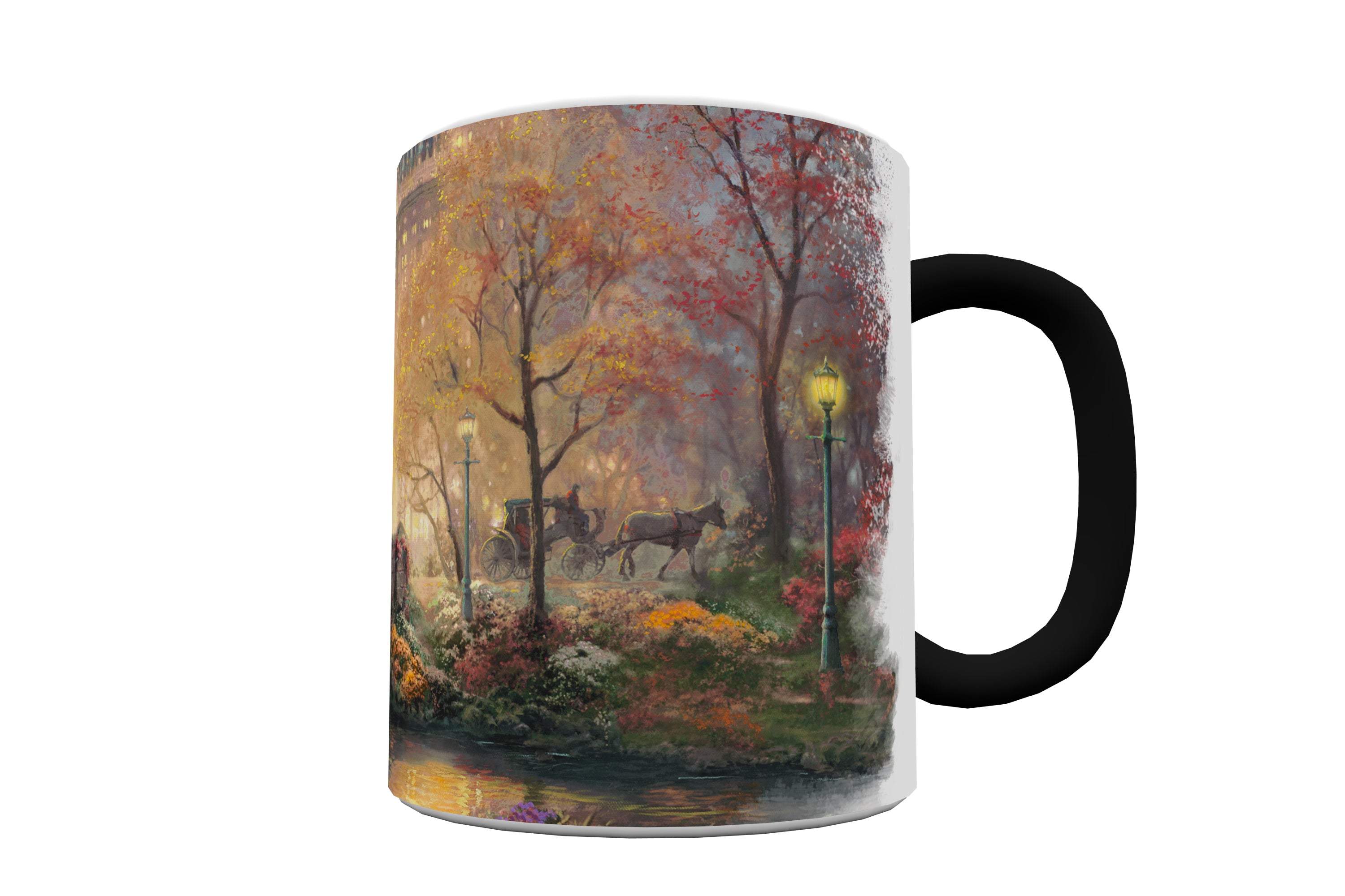 Thomas Kinkade Studios (Central Park in the Fall) Morphing Mugs® Heat-Sensitive Mug MMUG042