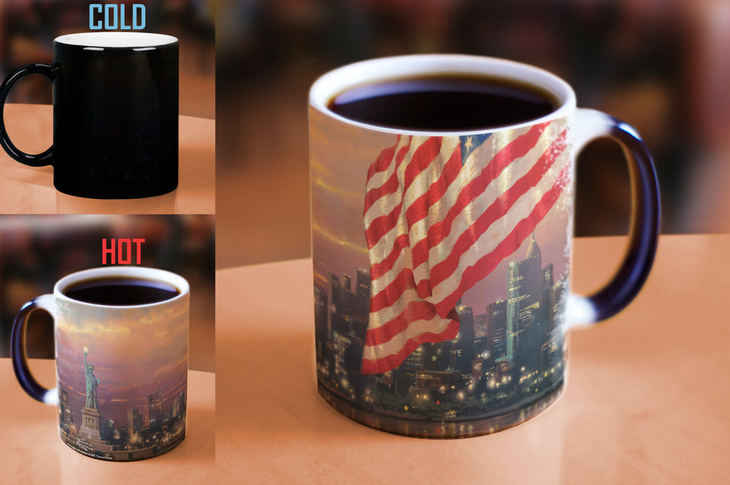 Thomas Kinkade Studios (Light of Freedom) Morphing Mugs® Heat-Sensitive Mug MMUG043