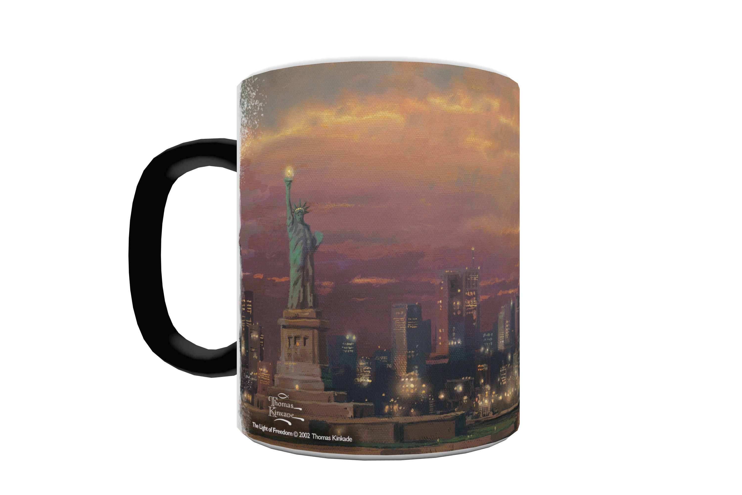 Thomas Kinkade Studios (Light of Freedom) Morphing Mugs® Heat-Sensitive Mug MMUG043