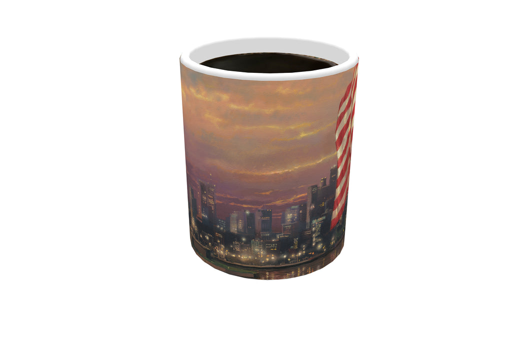 Thomas Kinkade Studios (Light of Freedom) Morphing Mugs® Heat-Sensitive Mug MMUG043