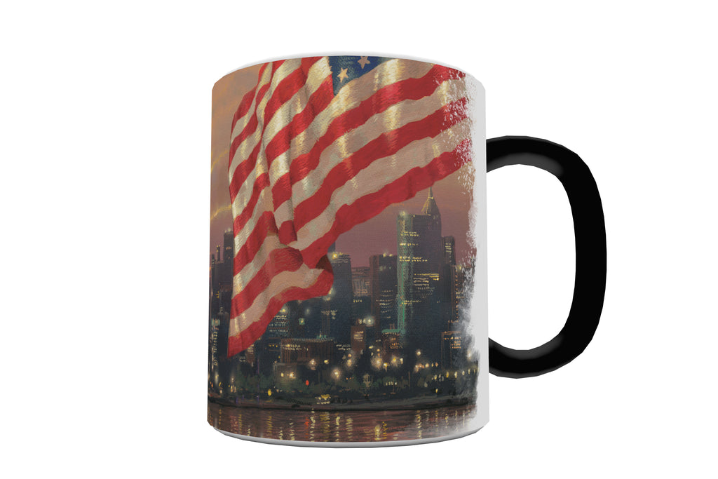 Thomas Kinkade Studios (Light of Freedom) Morphing Mugs® Heat-Sensitive Mug MMUG043