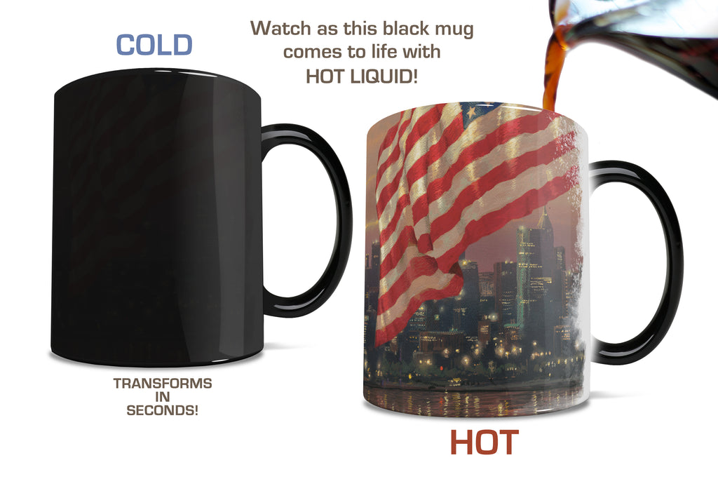 Thomas Kinkade Studios (Light of Freedom) Morphing Mugs® Heat-Sensitive Mug MMUG043