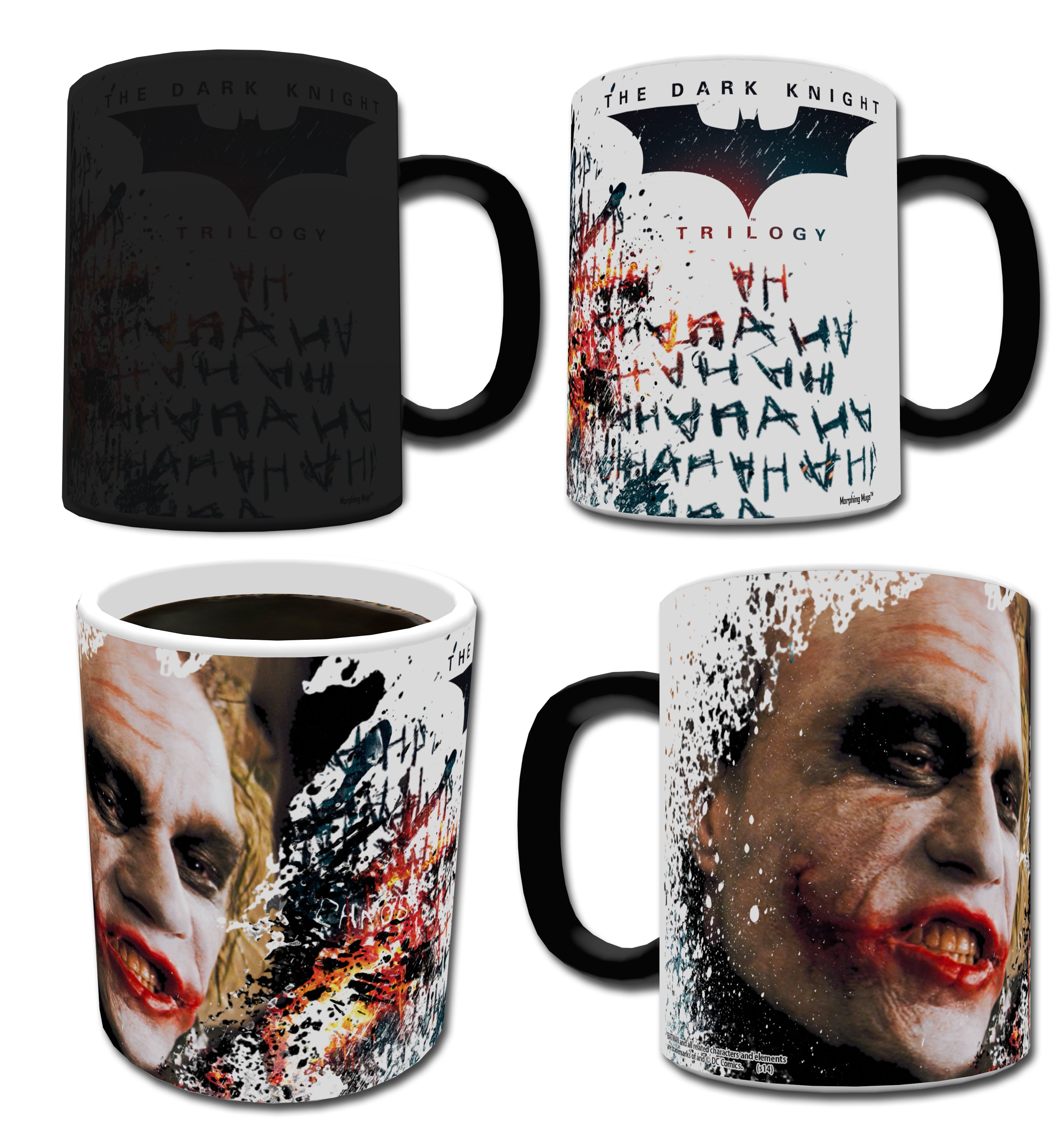 DC Comics (Batman: The Dark Knight Trilogy: The Joker) Morphing Mugs® Heat-Sensitive Mug MMUG053