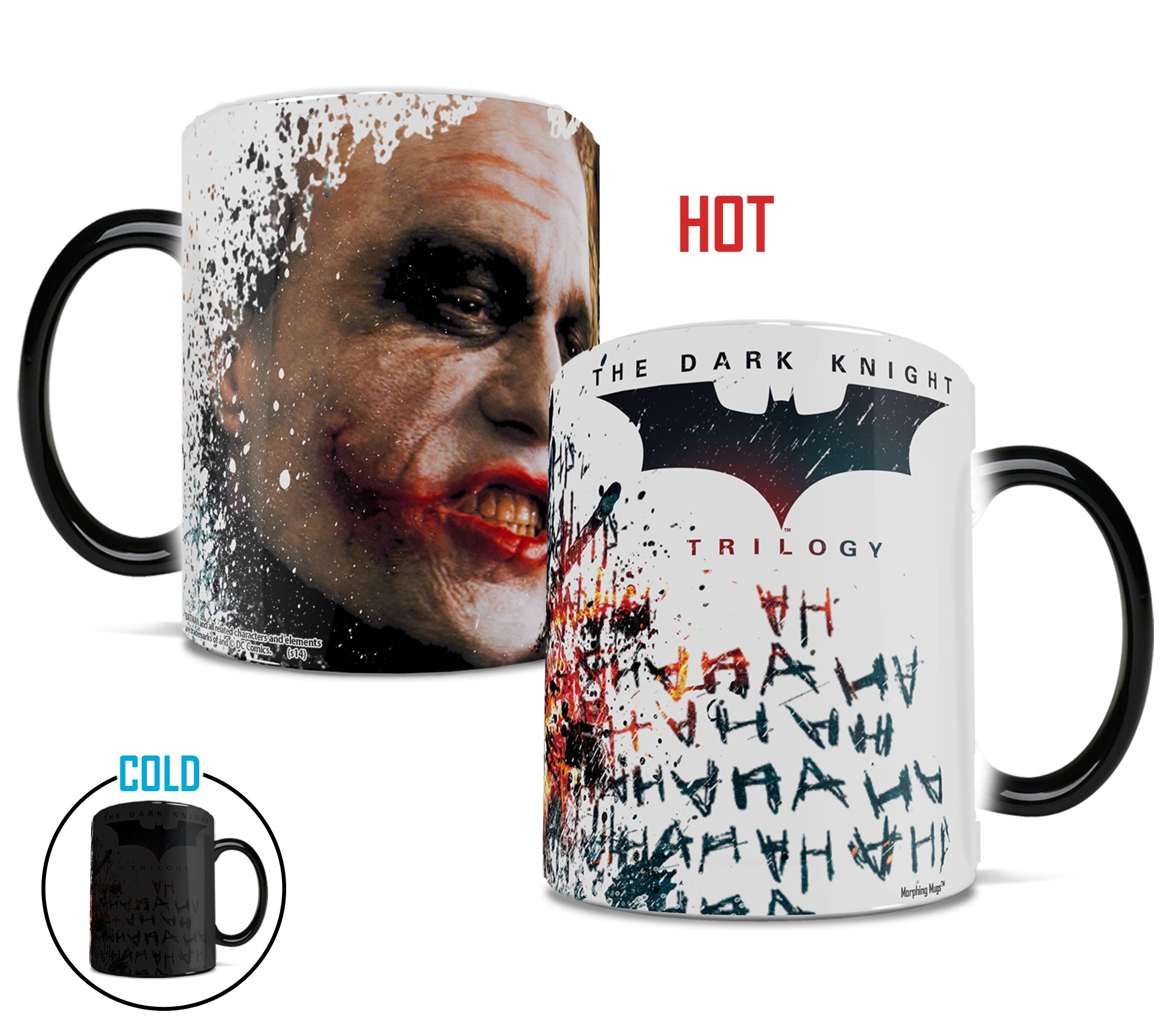 DC Comics (Batman: The Dark Knight Trilogy: The Joker) Morphing Mugs® Heat-Sensitive Mug MMUG053