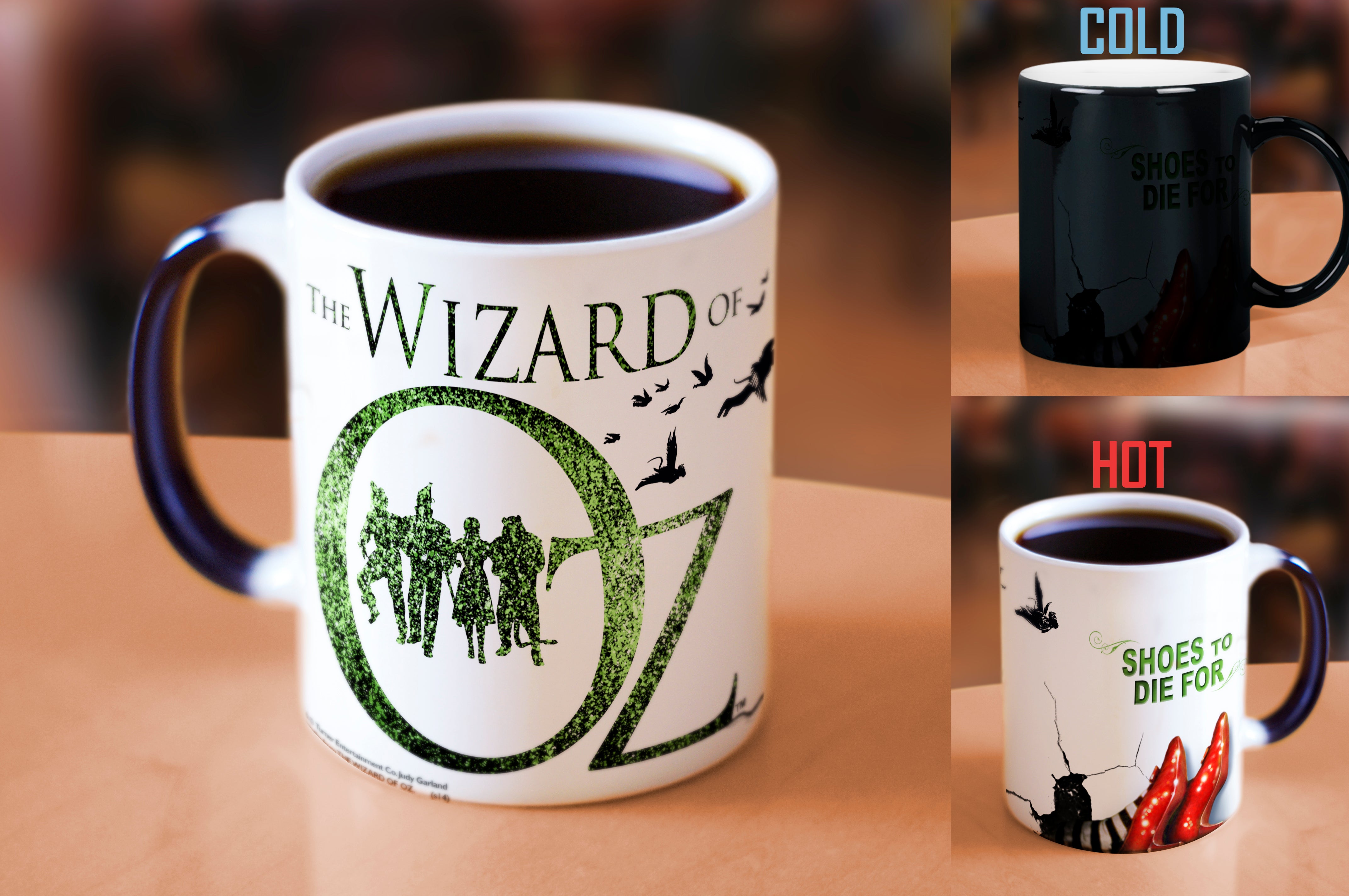 The Wizard of Oz (Shoes to Die For) Morphing Mugs® Heat-Sensitive Mug MMUG060
