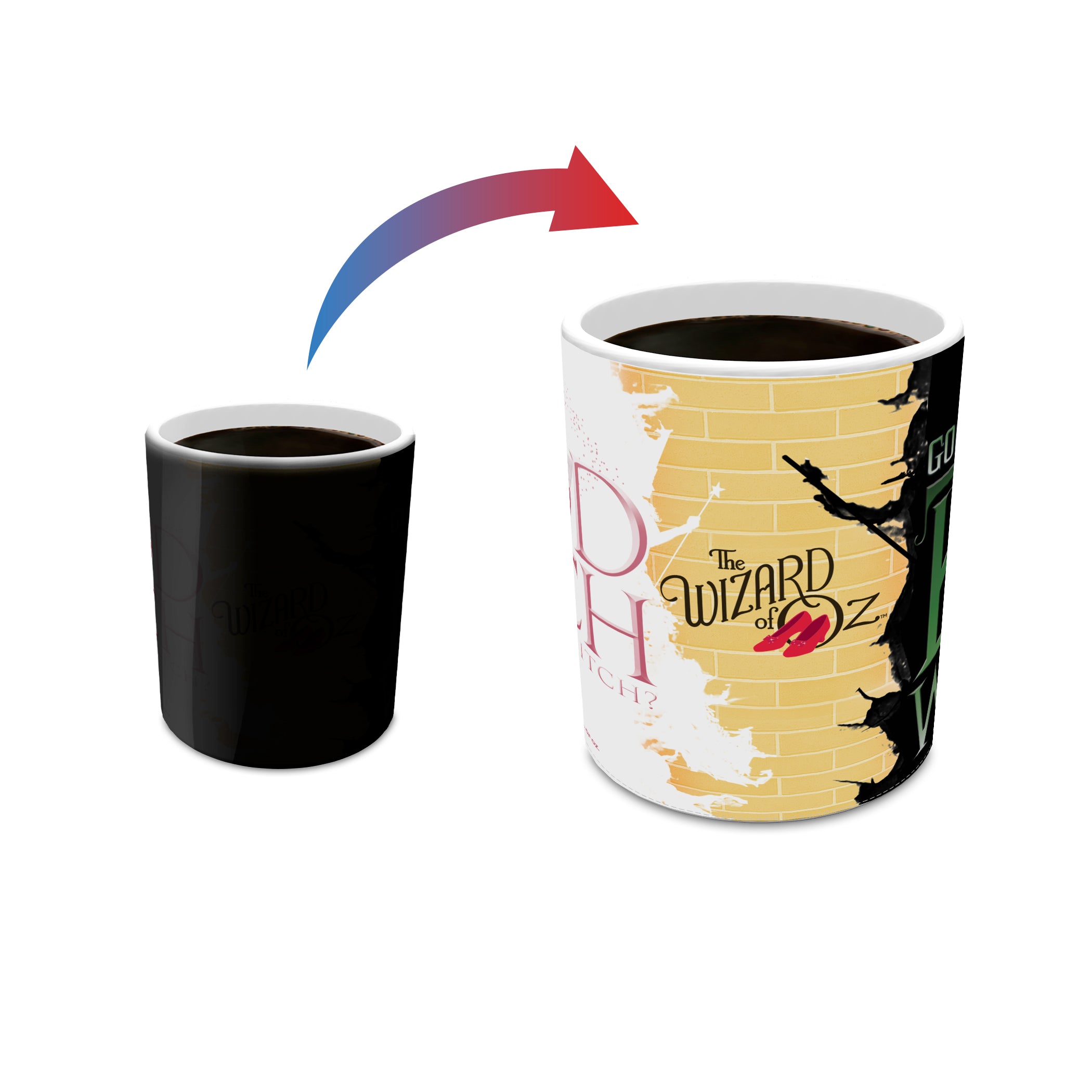 The Wizard of Oz (Good Witch Bad Witch) Morphing Mugs® Heat-Sensitive Mug MMUG062