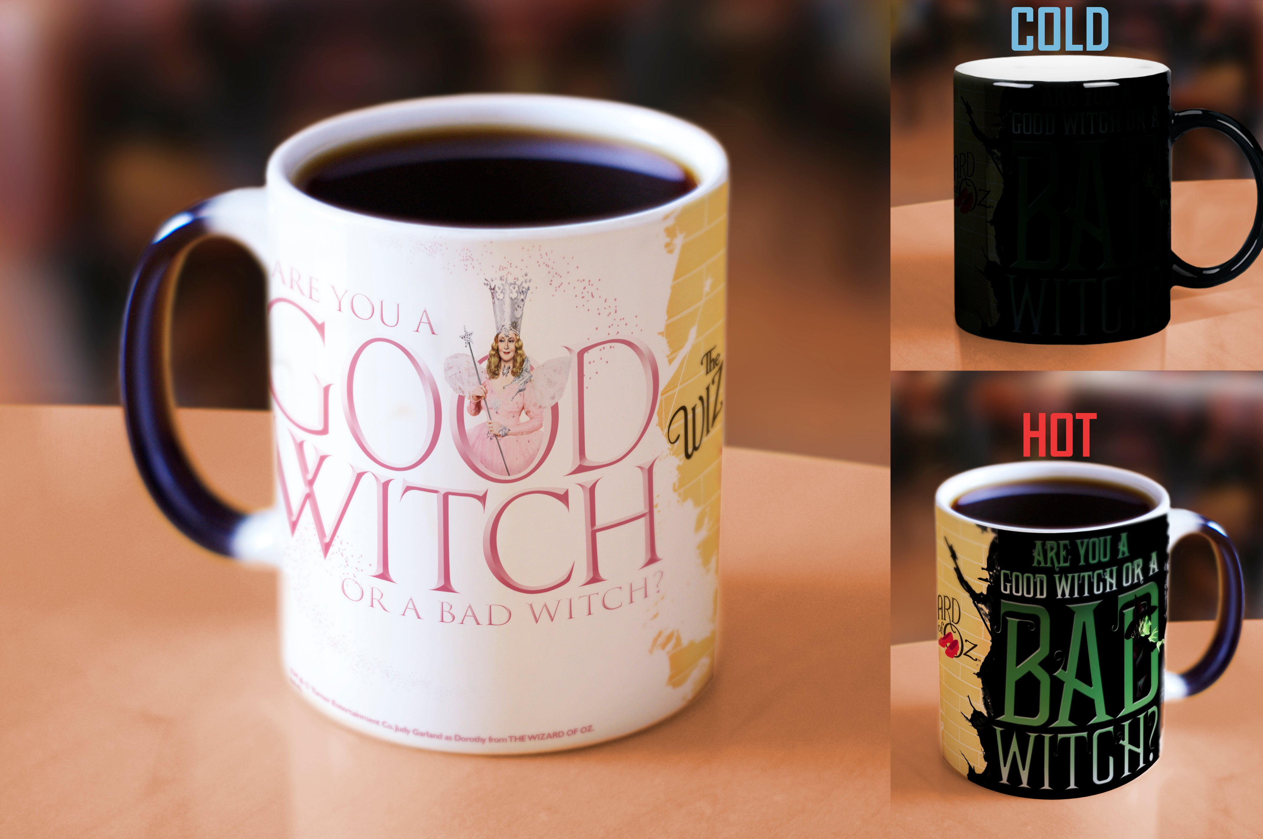 The Wizard of Oz (Good Witch Bad Witch) Morphing Mugs® Heat-Sensitive Mug MMUG062