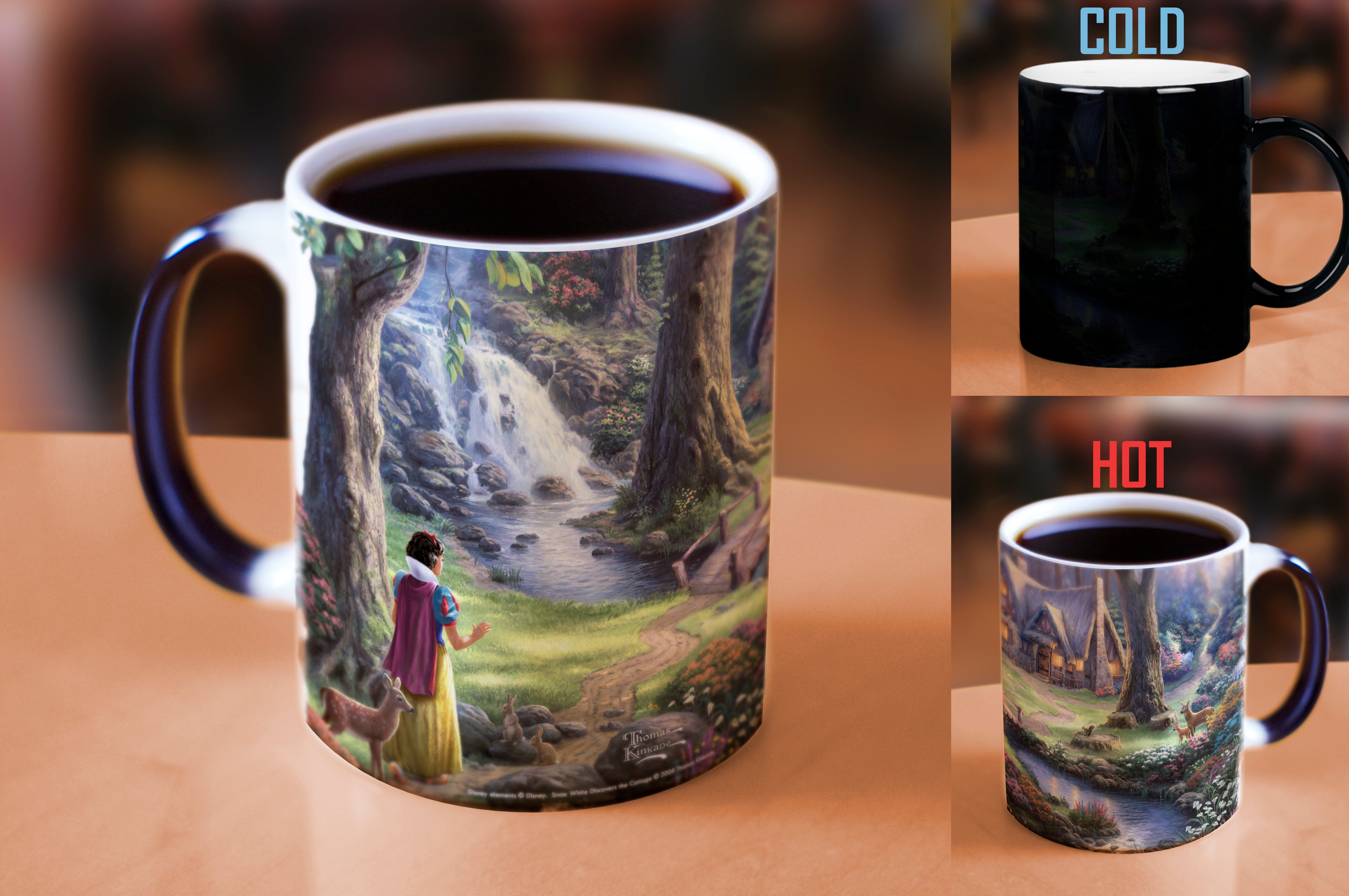 Disney (Snow White Discovers the Cottage) Morphing Mugs® Heat-Sensitive Mug MMUG074
