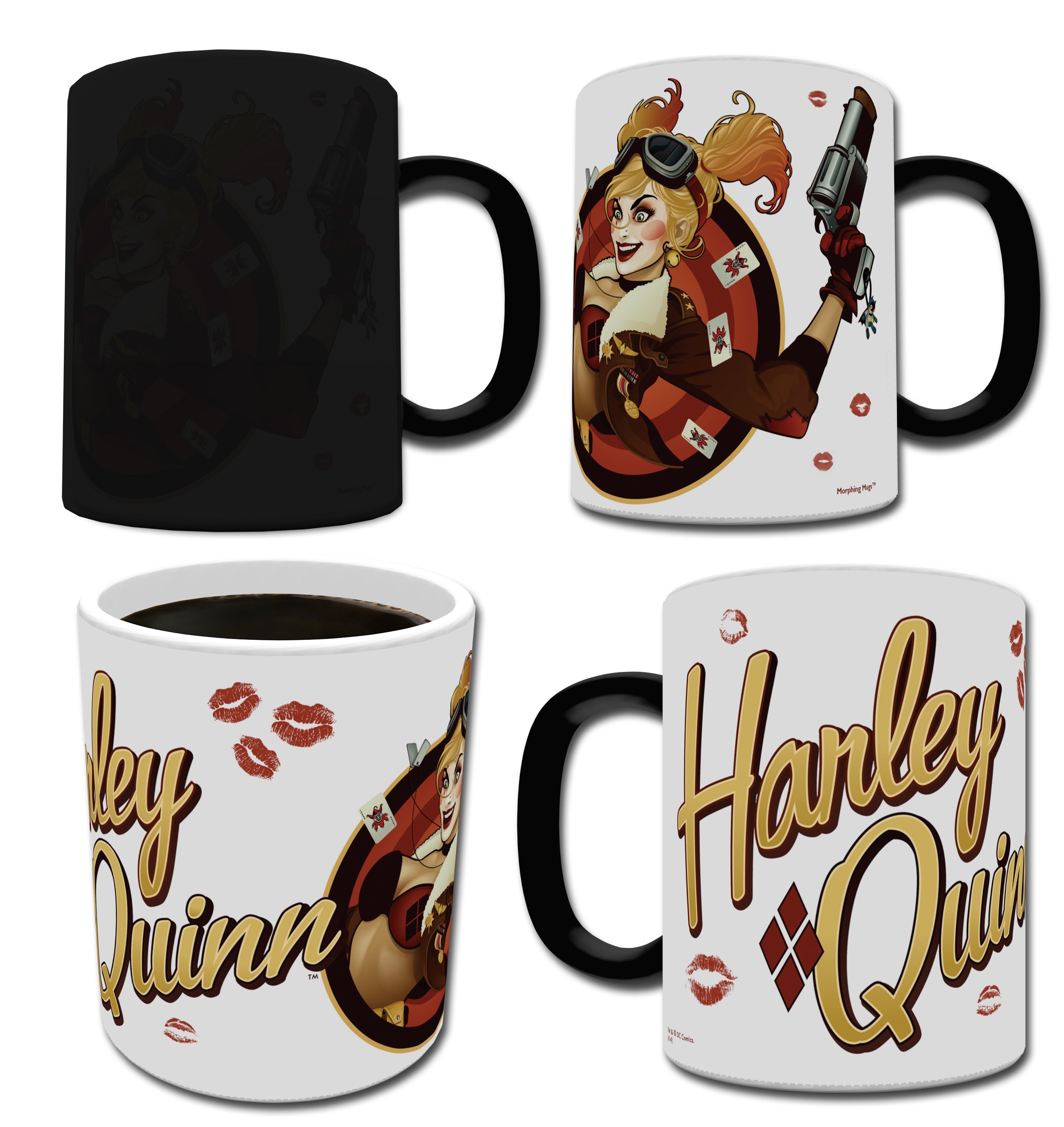 DC Comics (Justice League - Harley Quinn Bombshell) Morphing Mugs® Heat-Sensitive Mug MMUG078