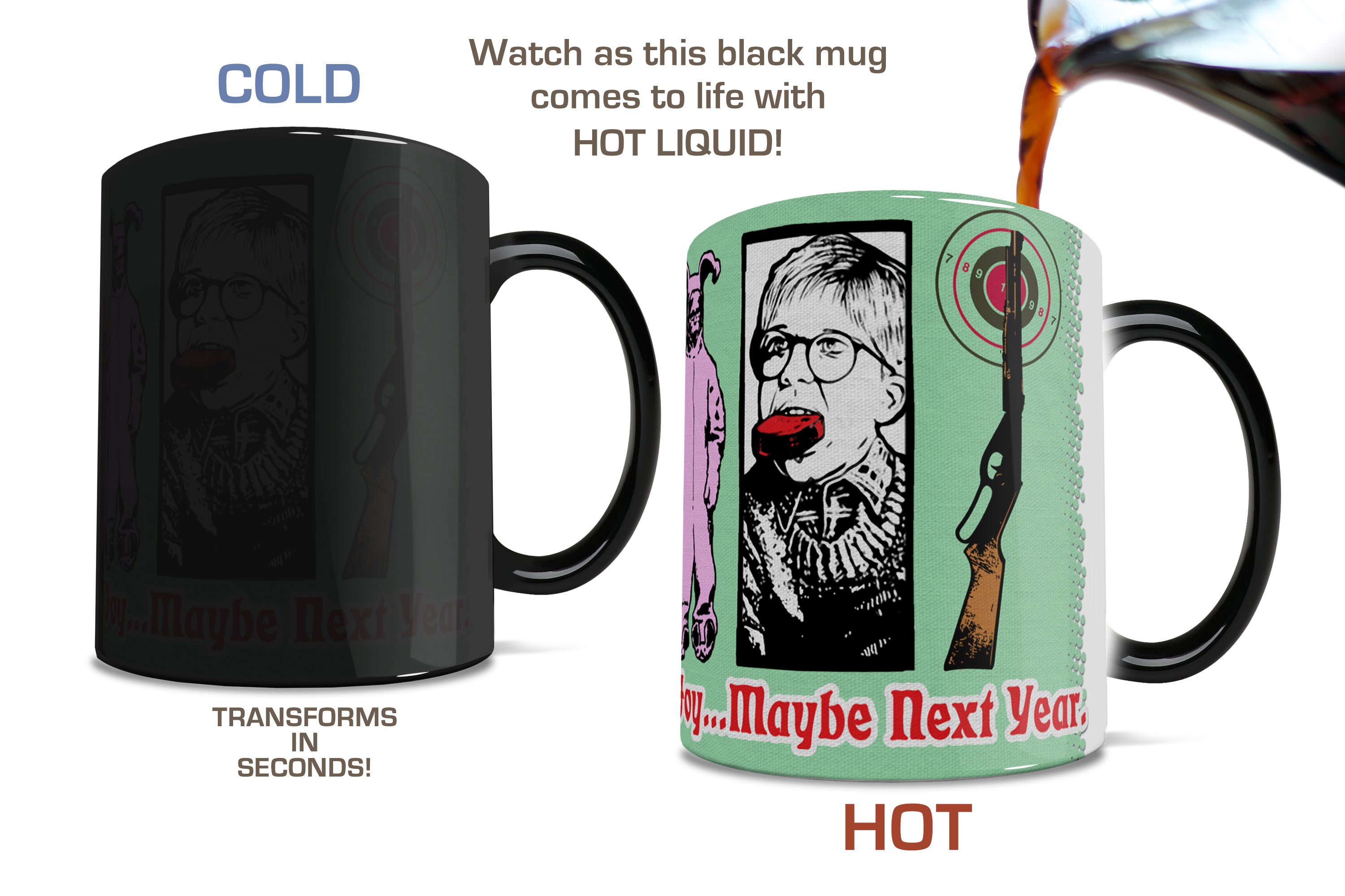 A Christmas Story (Next Year) Morphing Mugs® Heat-Sensitive Mug MMUG079