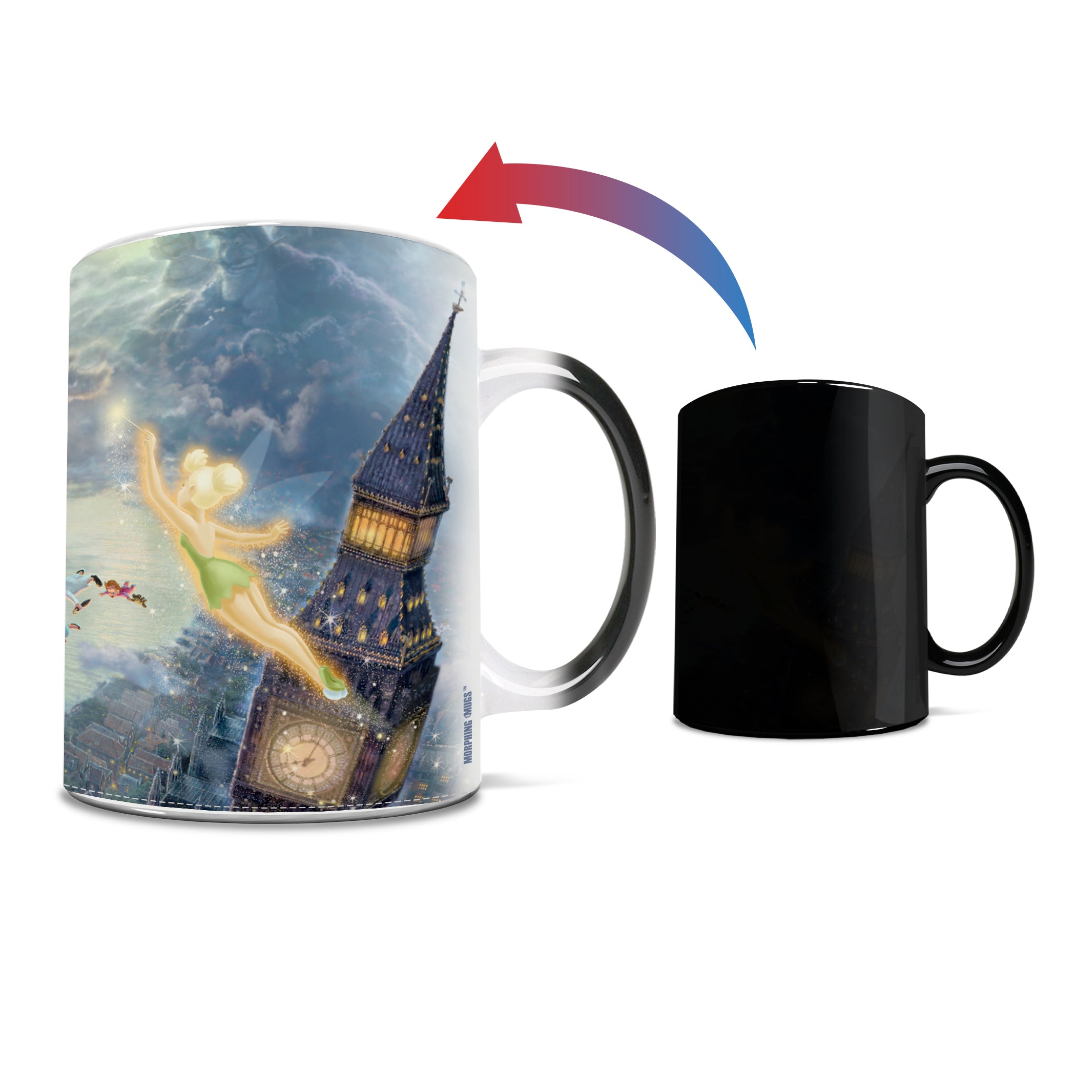 Disney (Tinker Bell and Peter Pan Fly to Neverland) Morphing Mugs® Heat-Sensitive Mug MMUG082