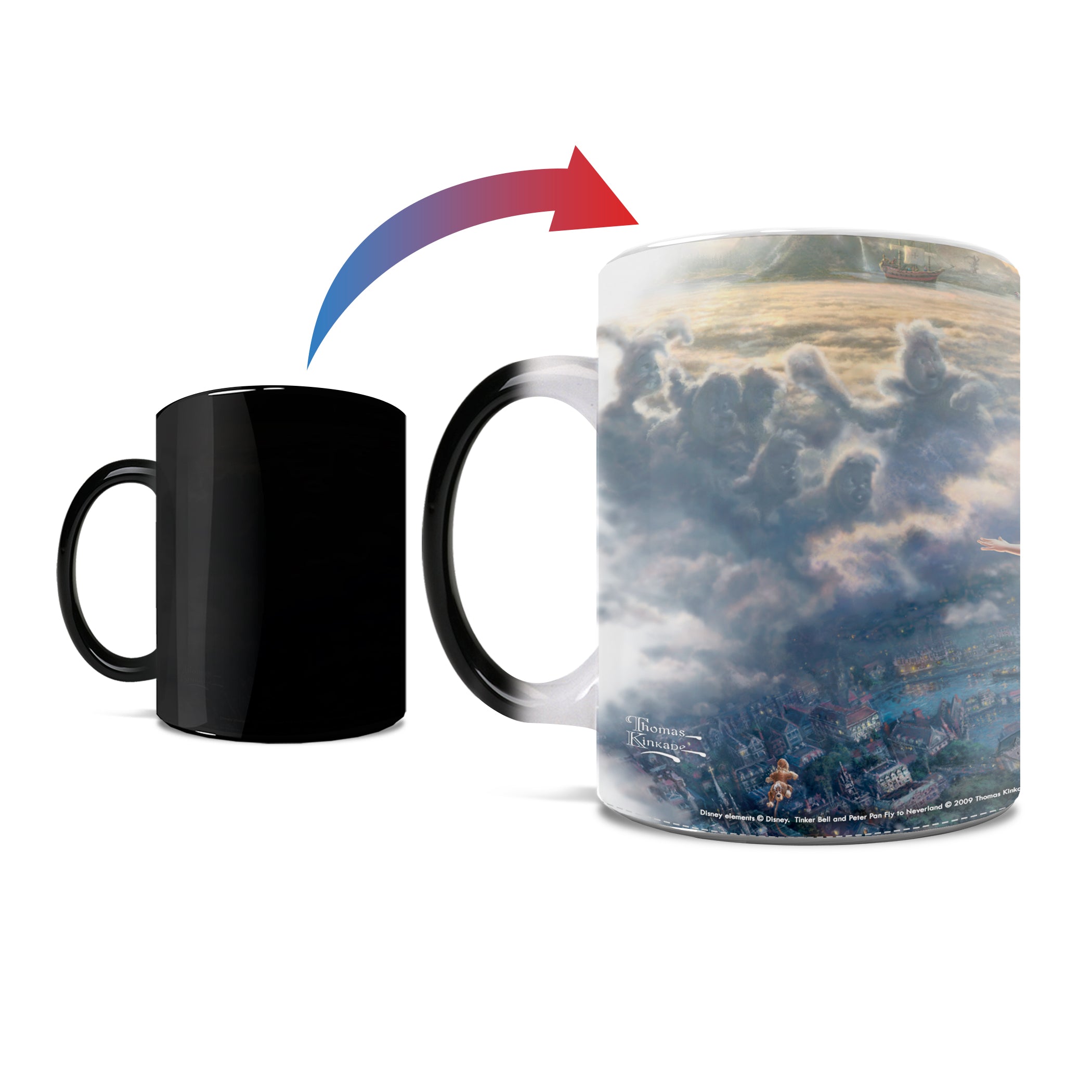 Disney (Tinker Bell and Peter Pan Fly to Neverland) Morphing Mugs® Heat-Sensitive Mug MMUG082