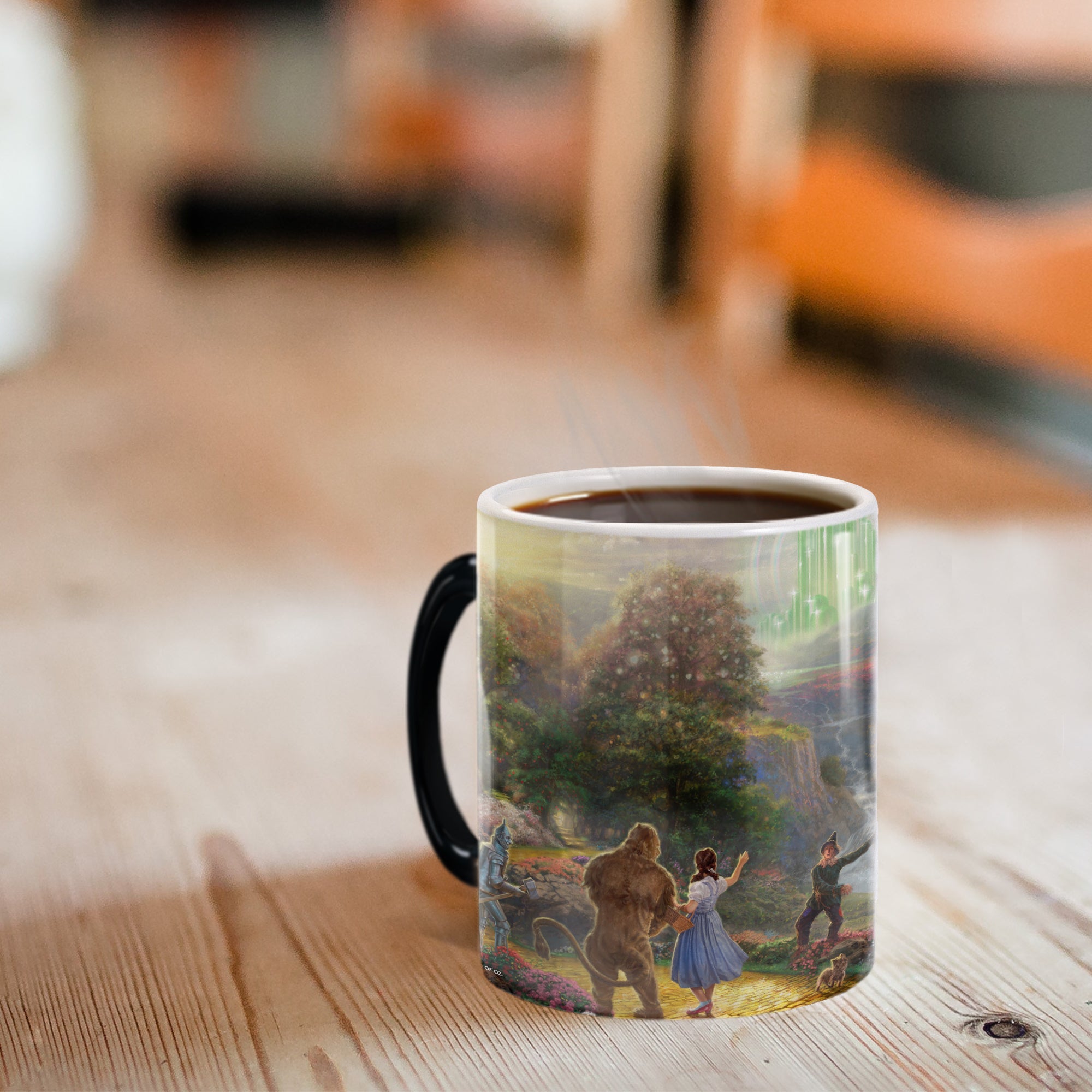 The Wizard of Oz (Dorothy Discovers the Emerald City by Thomas Kinkade Studios) Morphing Mugs® Heat-Sensitive Mug MMUG083