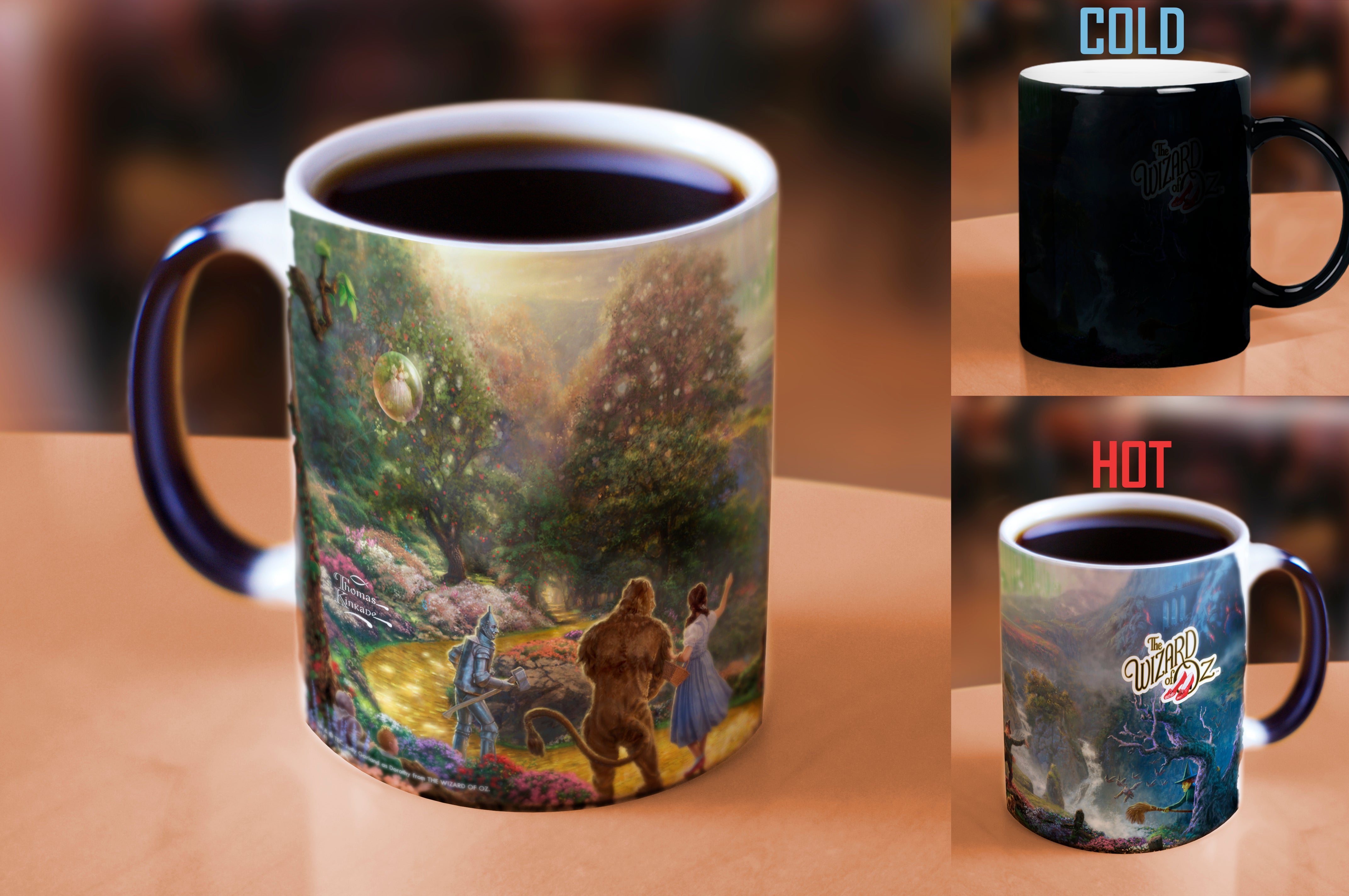 The Wizard of Oz (Dorothy Discovers the Emerald City by Thomas Kinkade Studios) Morphing Mugs® Heat-Sensitive Mug MMUG083