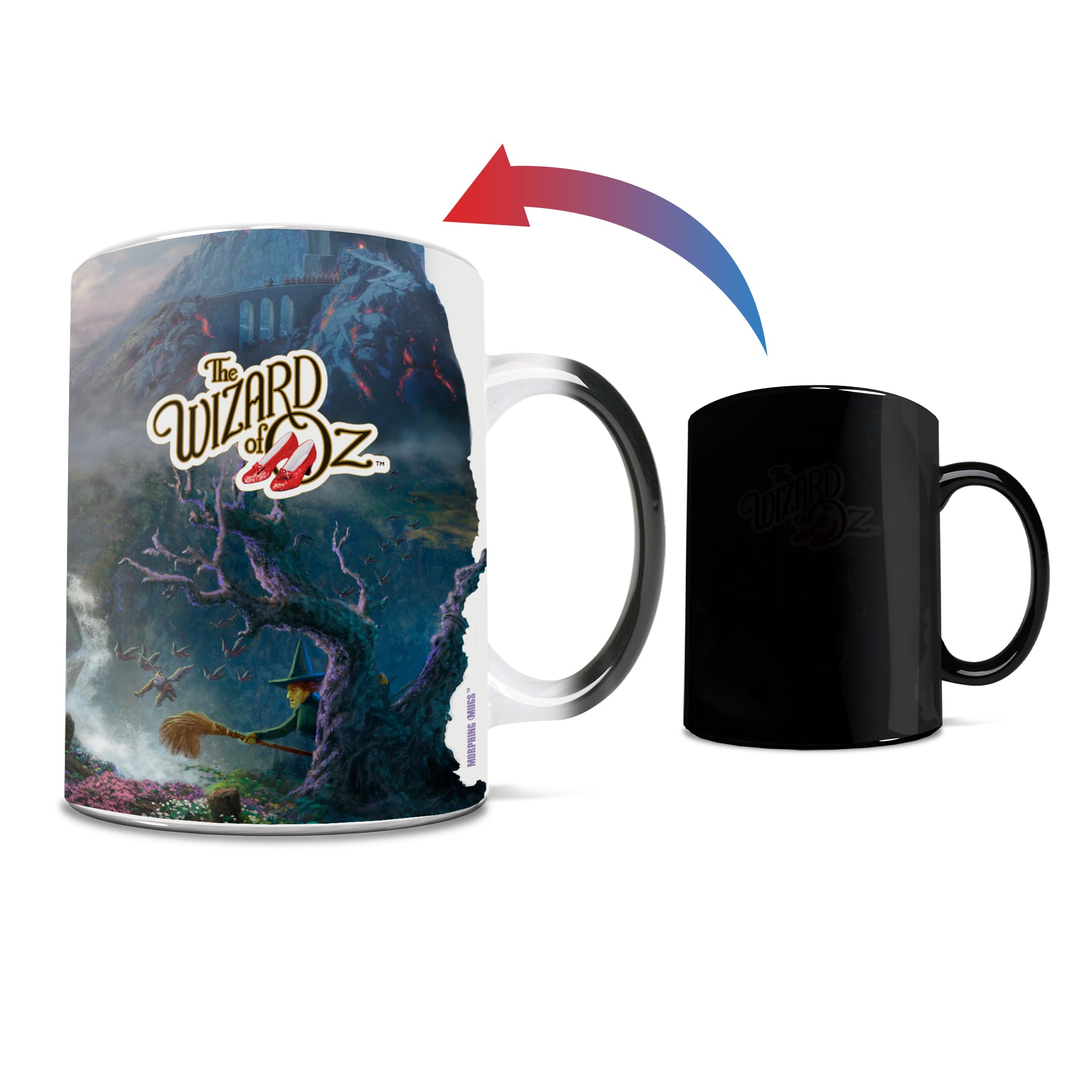 The Wizard of Oz (Dorothy Discovers the Emerald City by Thomas Kinkade Studios) Morphing Mugs® Heat-Sensitive Mug MMUG083
