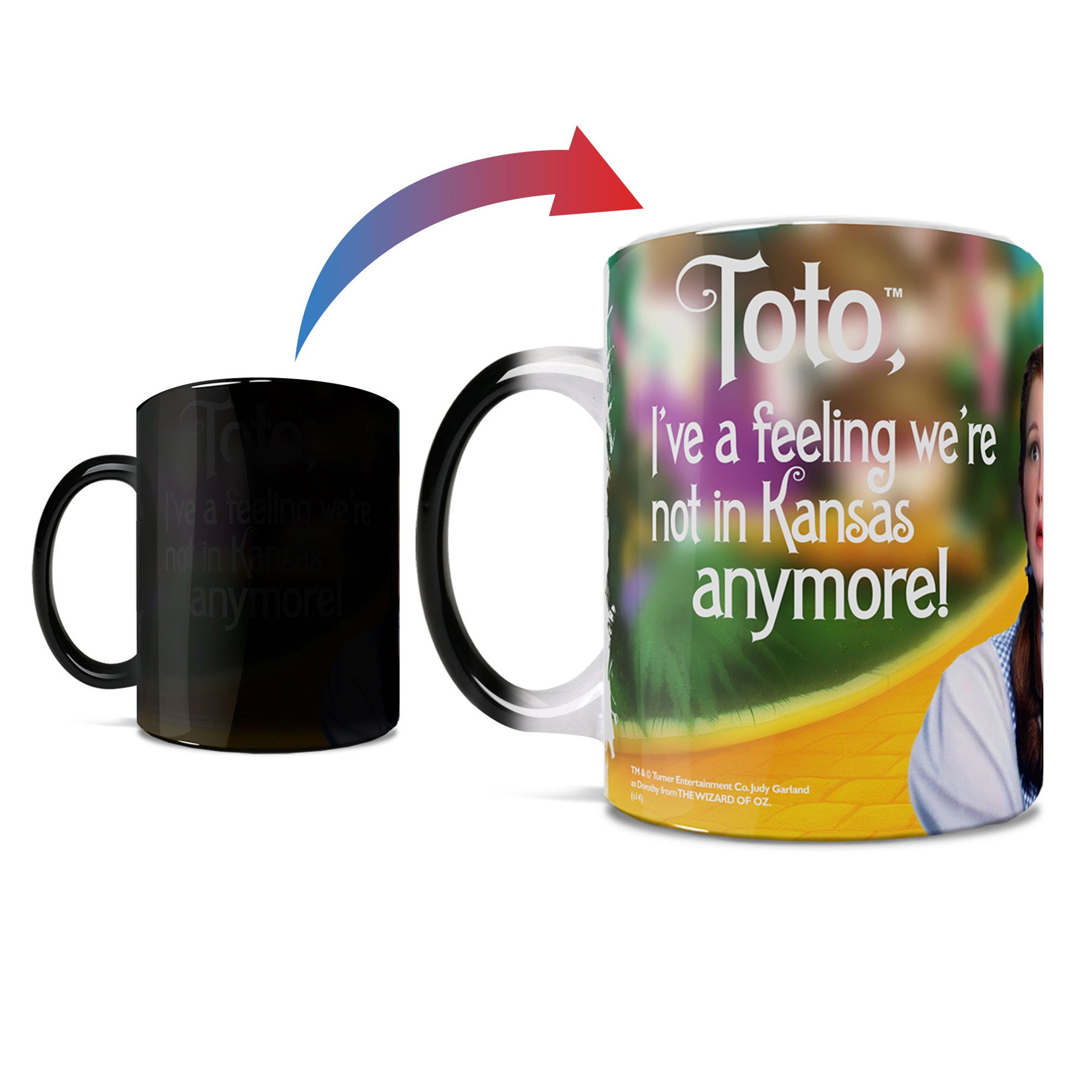The Wizard of Oz (Dorothy and Toto) Morphing Mugs® Heat-Sensitive Mug MMUG087