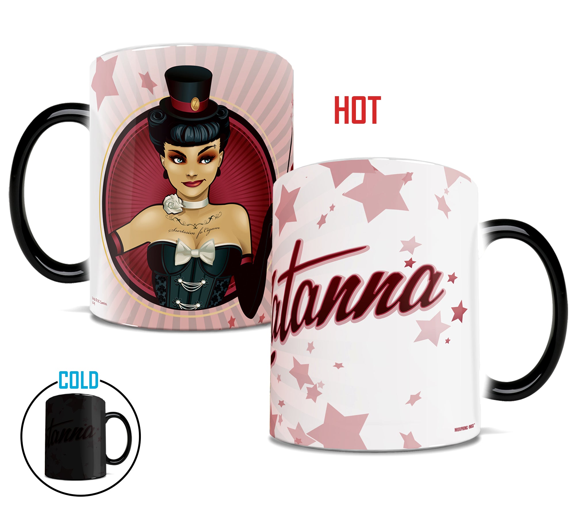 DC Comics (Justice League - Zatanna Bombshell) Morphing Mugs® Heat-Sensitive Mug MMUG088