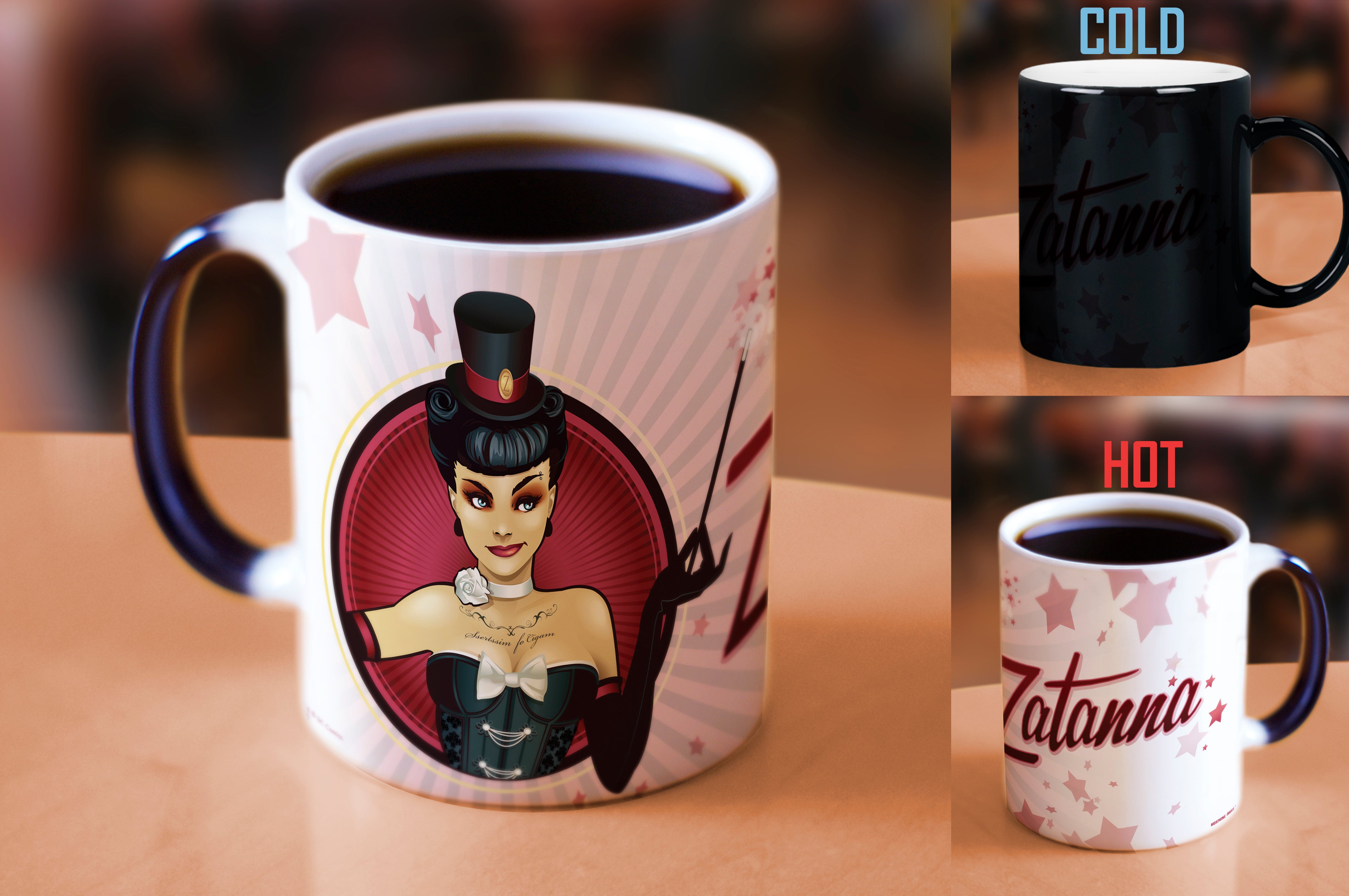 DC Comics (Justice League - Zatanna Bombshell) Morphing Mugs® Heat-Sensitive Mug MMUG088