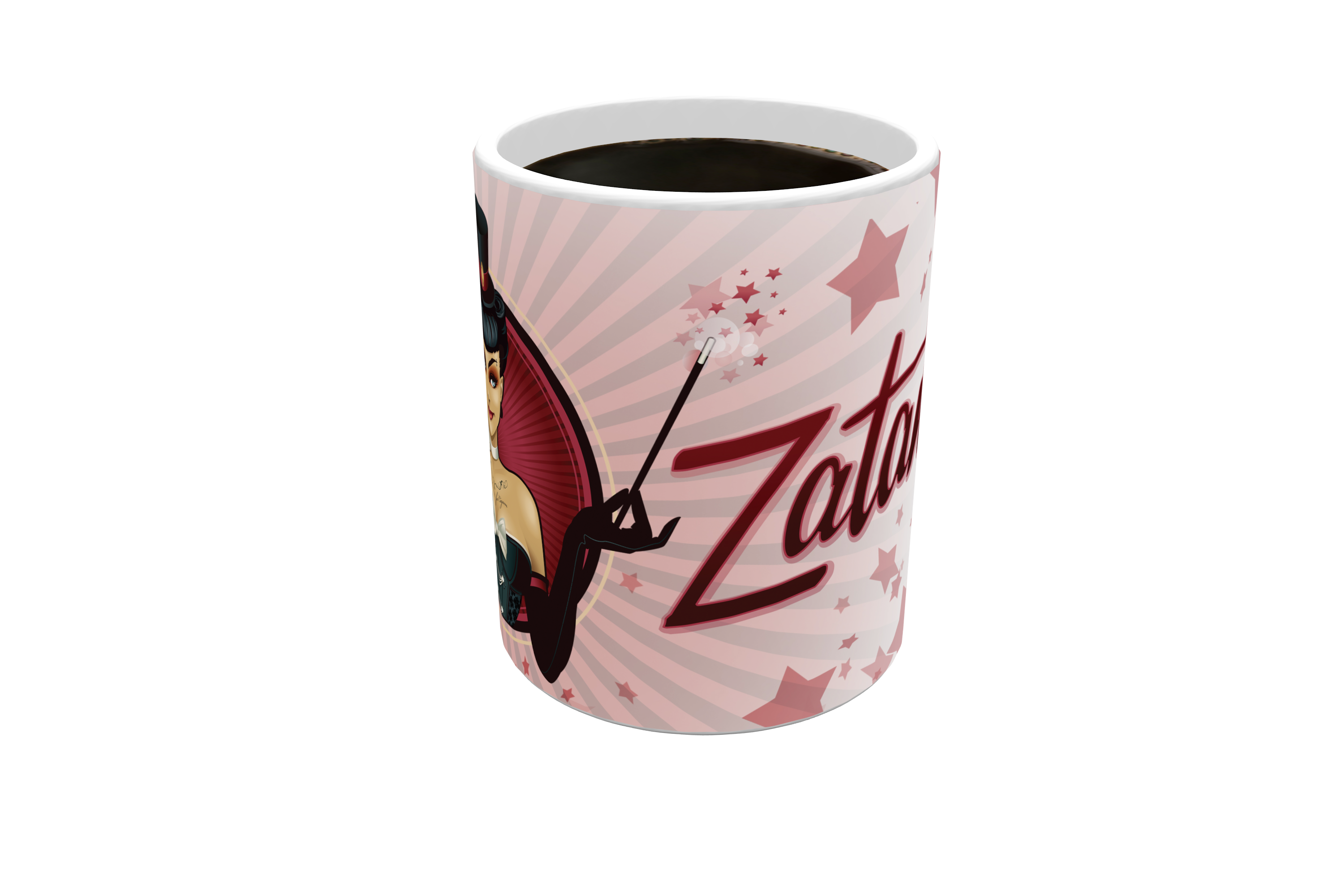DC Comics (Justice League - Zatanna Bombshell) Morphing Mugs® Heat-Sensitive Mug MMUG088