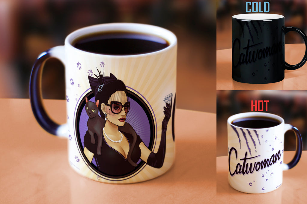 DC Comics (Justice League - Catwoman Bombshell) Morphing Mugs® Heat-Sensitive Mug MMUG089