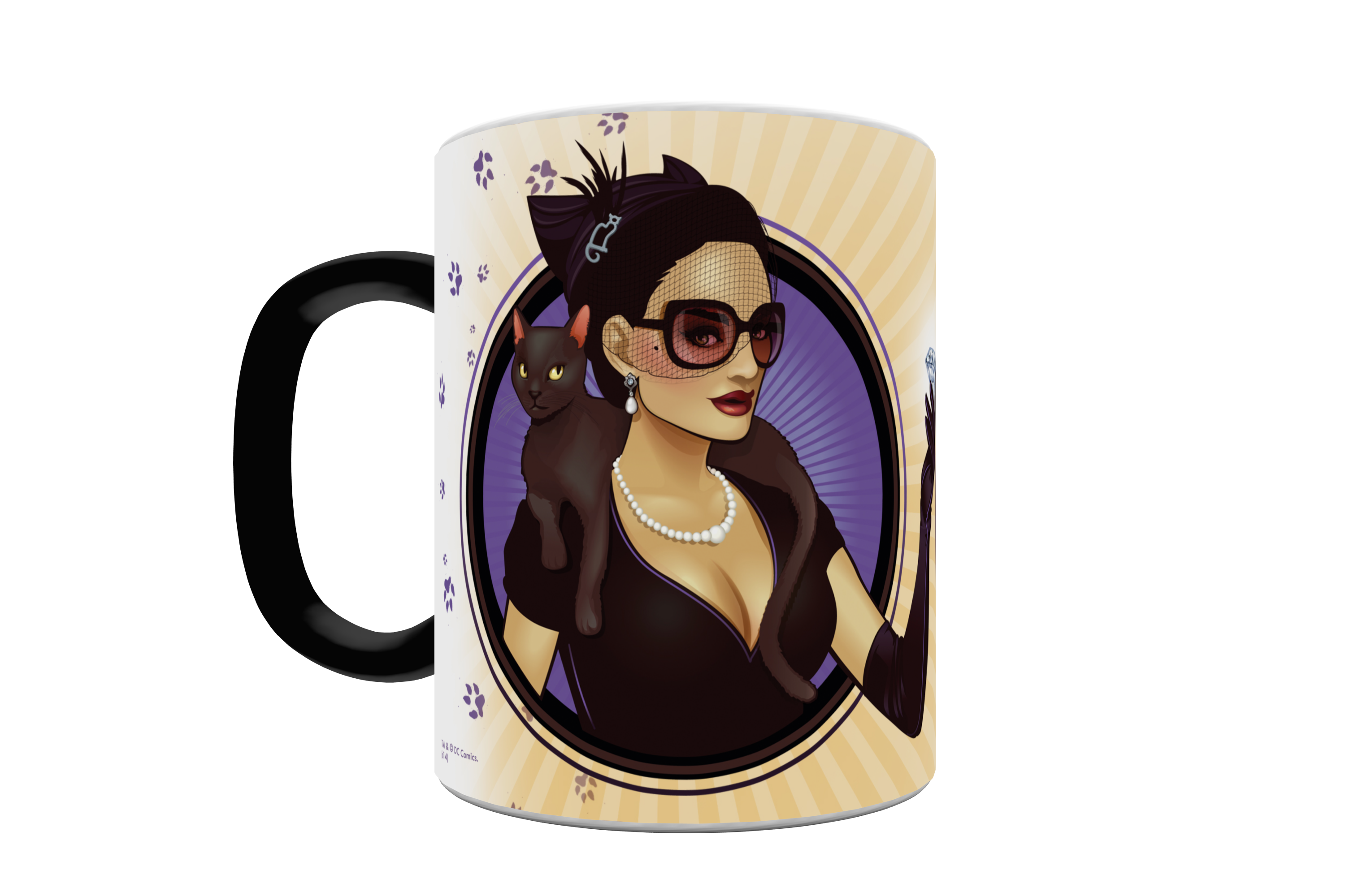 DC Comics (Justice League - Catwoman Bombshell) Morphing Mugs® Heat-Sensitive Mug MMUG089