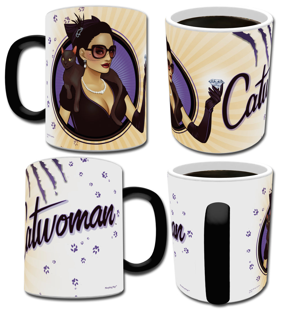 DC Comics (Justice League - Catwoman Bombshell) Morphing Mugs® Heat-Sensitive Mug MMUG089