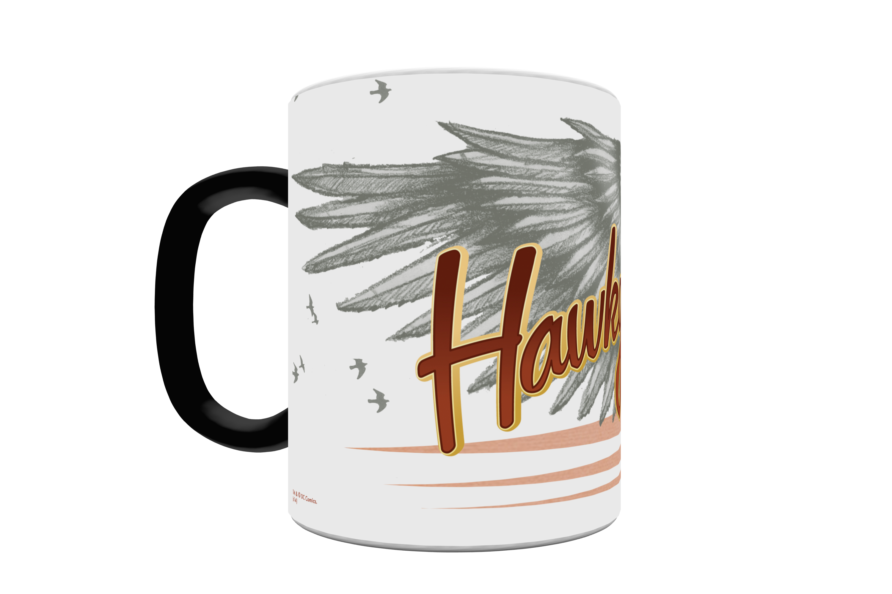DC Comics (Justice League - Hawkgirl Bombshell) Morphing Mugs® Heat-Sensitive Mug MMUG090