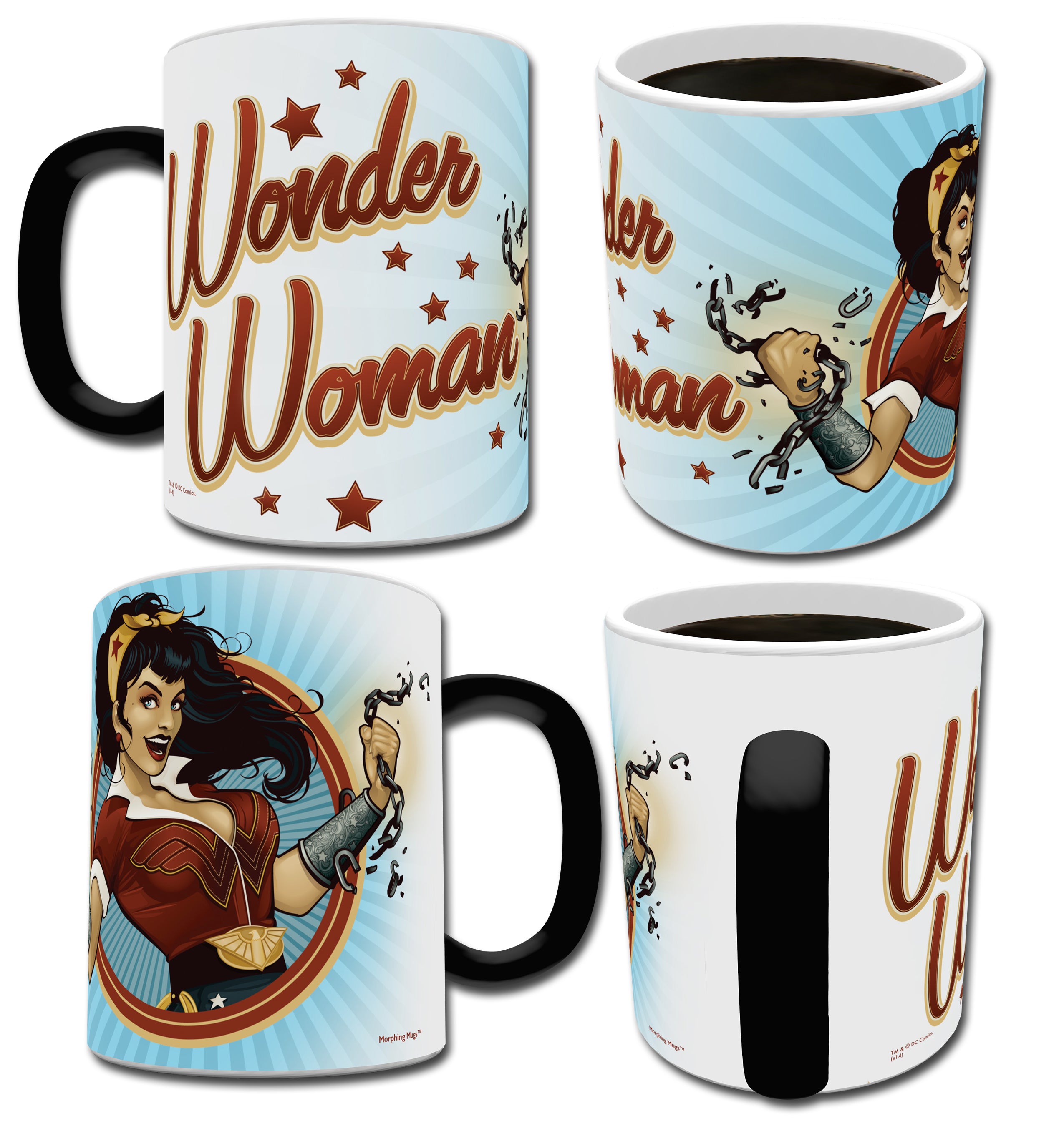 DC Comics (Justice League - Wonder Woman Bombshell) Morphing Mugs® Heat-Sensitive Mug MMUG092