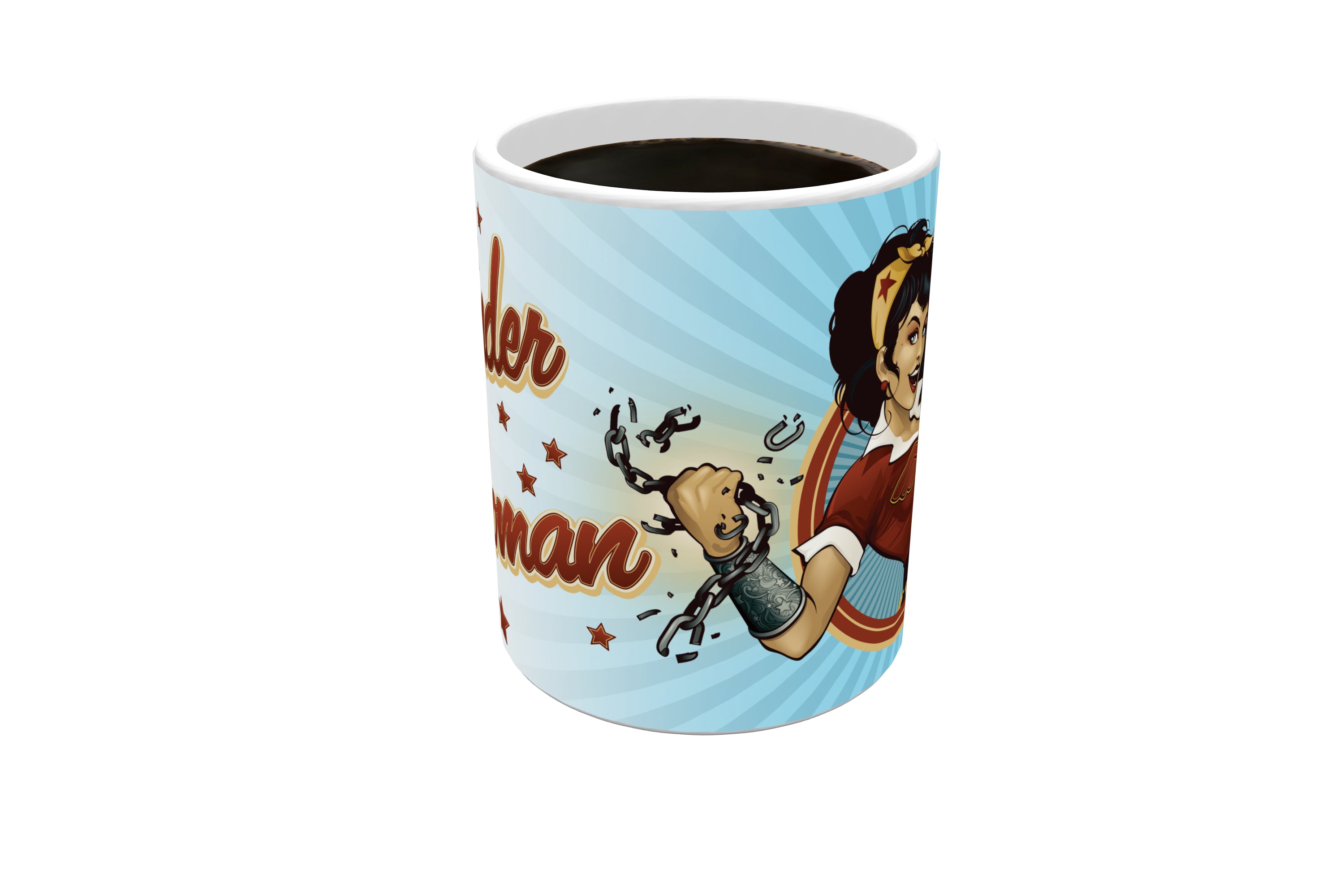 DC Comics (Justice League - Wonder Woman Bombshell) Morphing Mugs® Heat-Sensitive Mug MMUG092