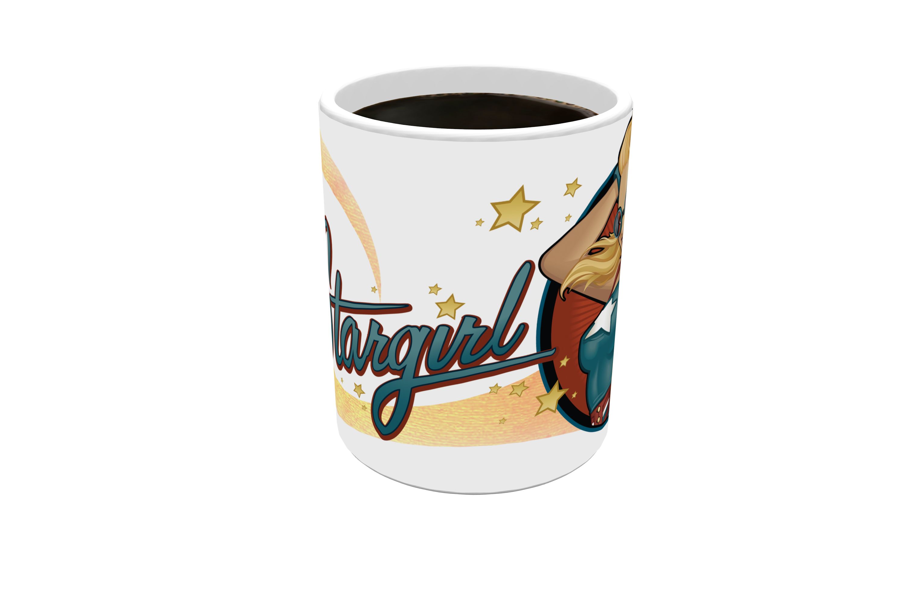 DC Comics (Justice League - Stargirl Bombshell) Morphing Mugs® Heat-Sensitive Mug MMUG093