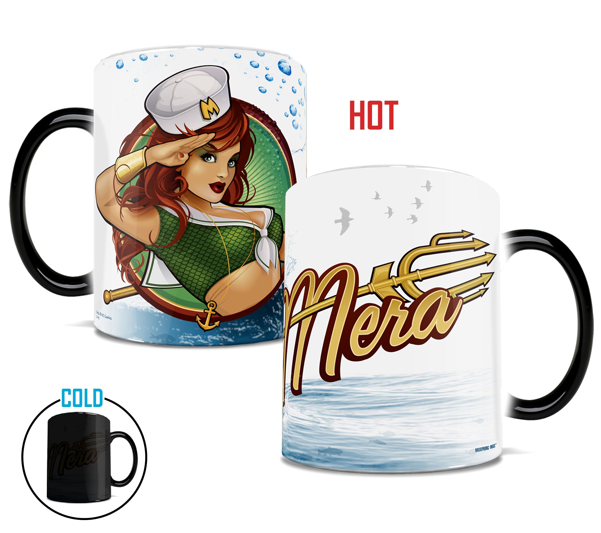 DC Comics (Justice League - Mera Bombshell) Morphing Mugs® Heat-Sensitive Mug MMUG095