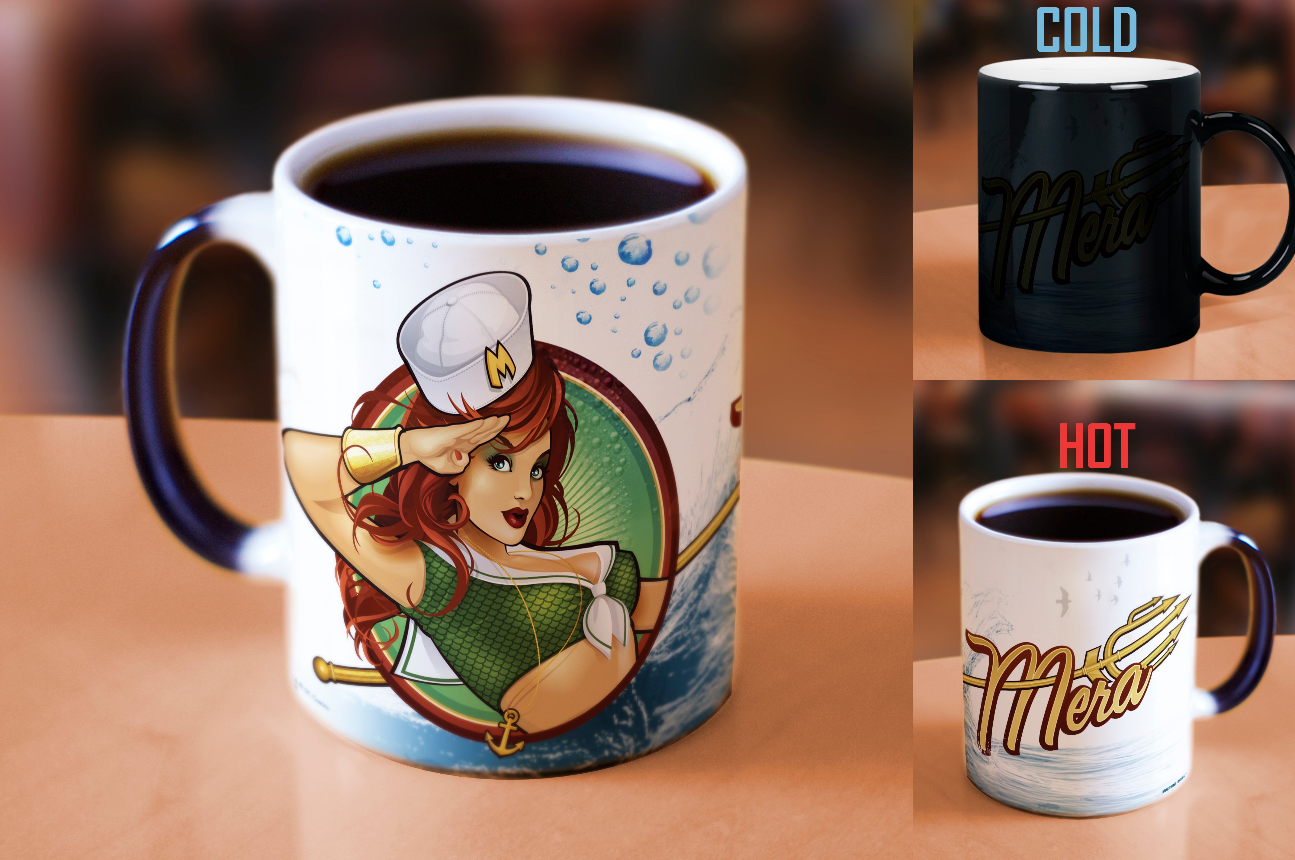 DC Comics (Justice League - Mera Bombshell) Morphing Mugs® Heat-Sensitive Mug MMUG095