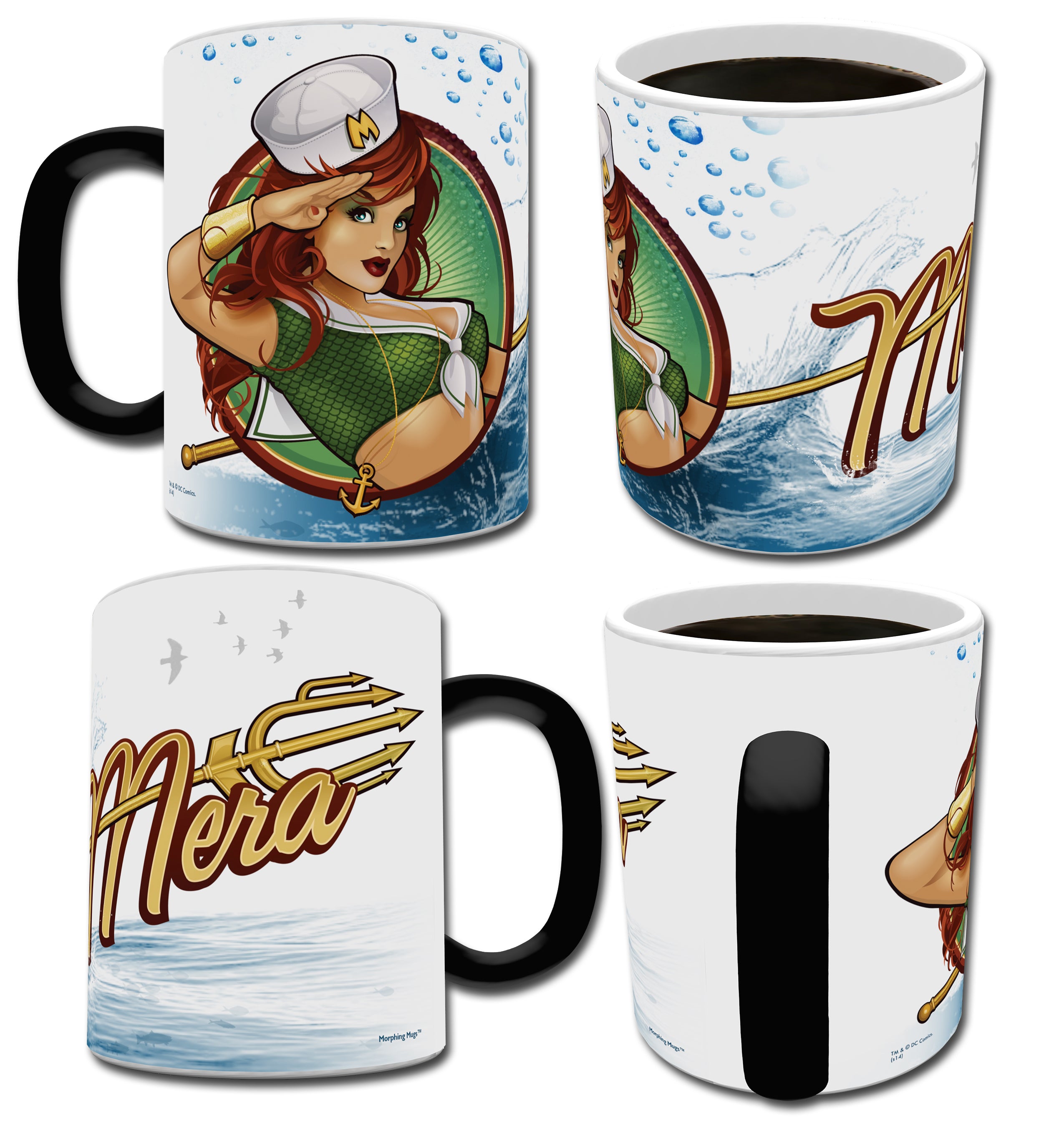 DC Comics (Justice League - Mera Bombshell) Morphing Mugs® Heat-Sensitive Mug MMUG095