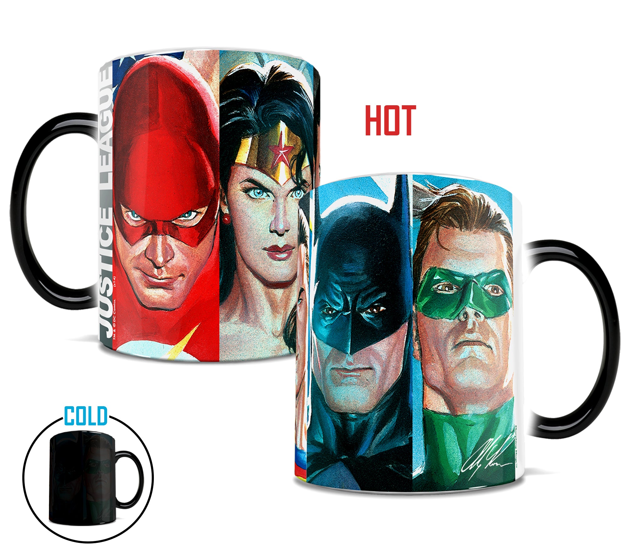 DC Comics (Justice League - The Justice League) Morphing Mugs® Heat-Sensitive Mug MMUG100