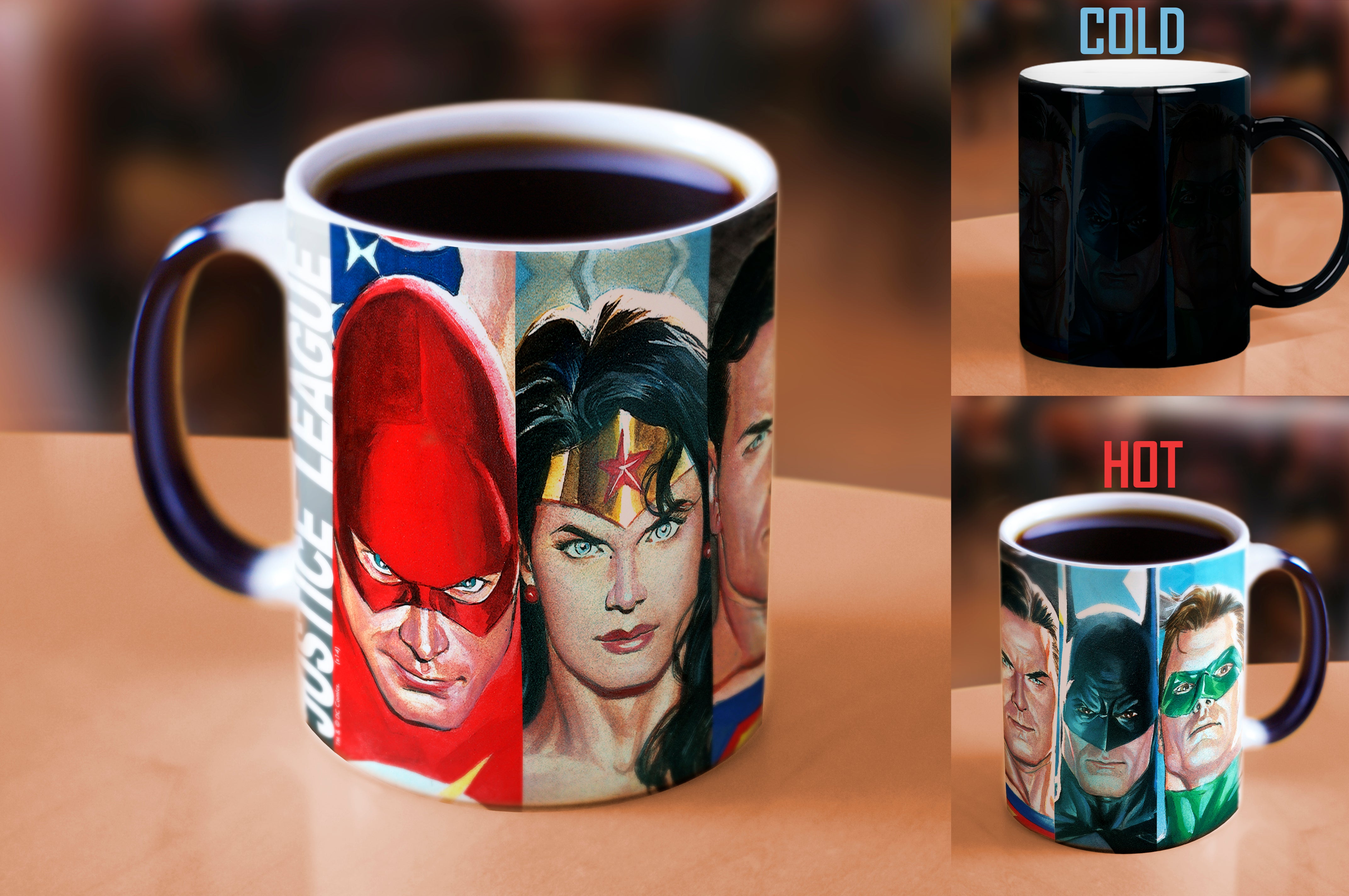 DC Comics (Justice League - The Justice League) Morphing Mugs® Heat-Sensitive Mug MMUG100