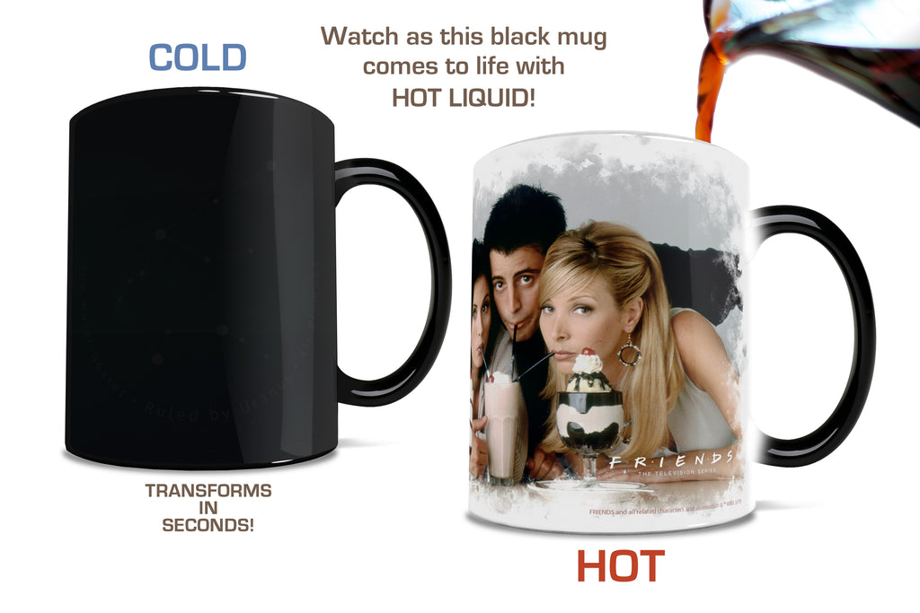 Friends: The Television Show (The One with the Milkshakes) Morphing Mugs®  Heat-Sensitive Mug MMUG1011