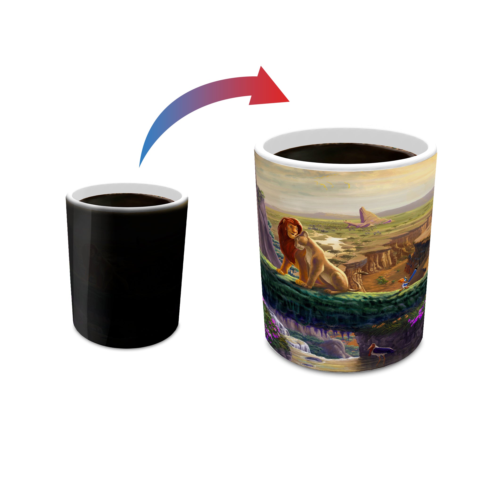 Disney (Lion King Return to Pride Rock) Morphing Mugs®  Heat-Sensitive Mug MMUG1017