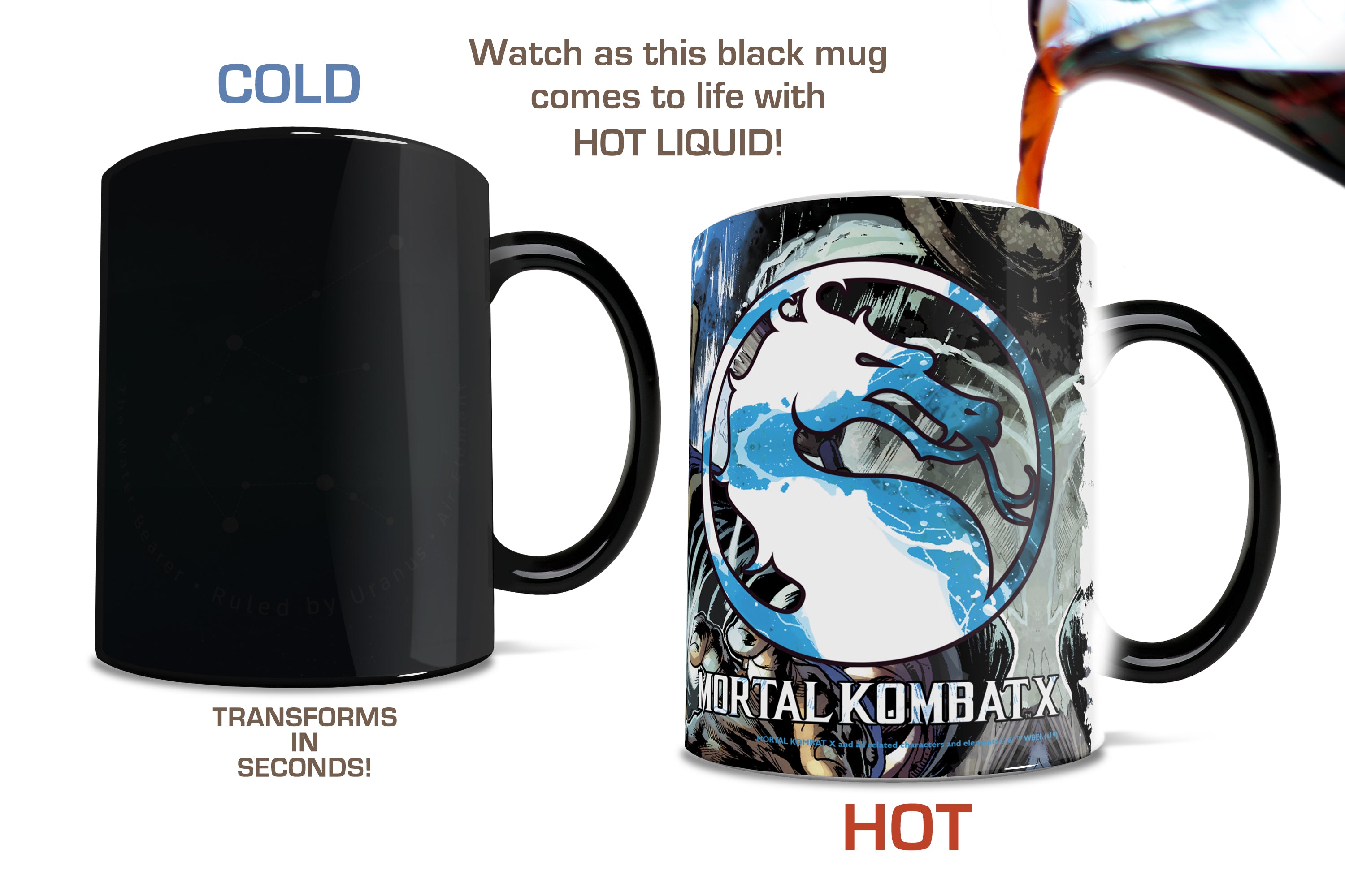 Mortal Kombat X (Lord Raiden) Morphing Mugs®  Heat-Sensitive Mug MMUG1021