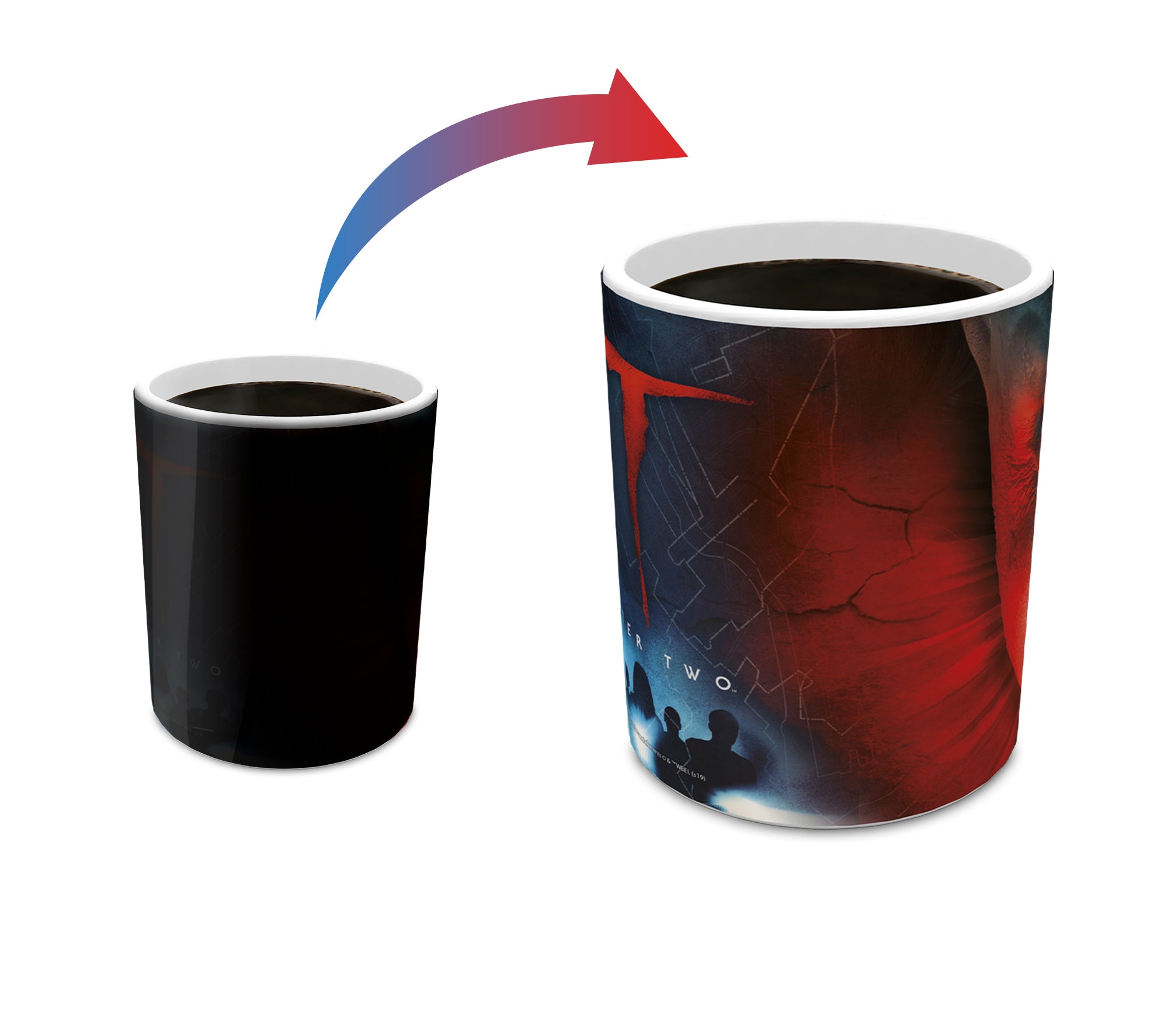 IT: Chapter Two (Sewer Lines)  Morphing Mugs®  Heat-Sensitive Mug MMUG1038